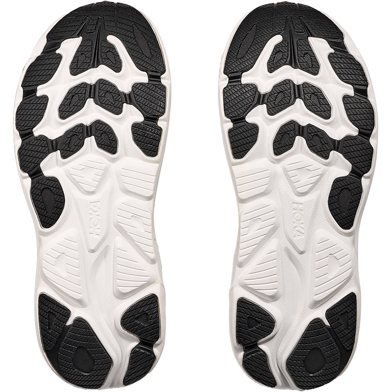 Mens Hoka one one Men's Hoka Clifton 10 Black/White Black/White