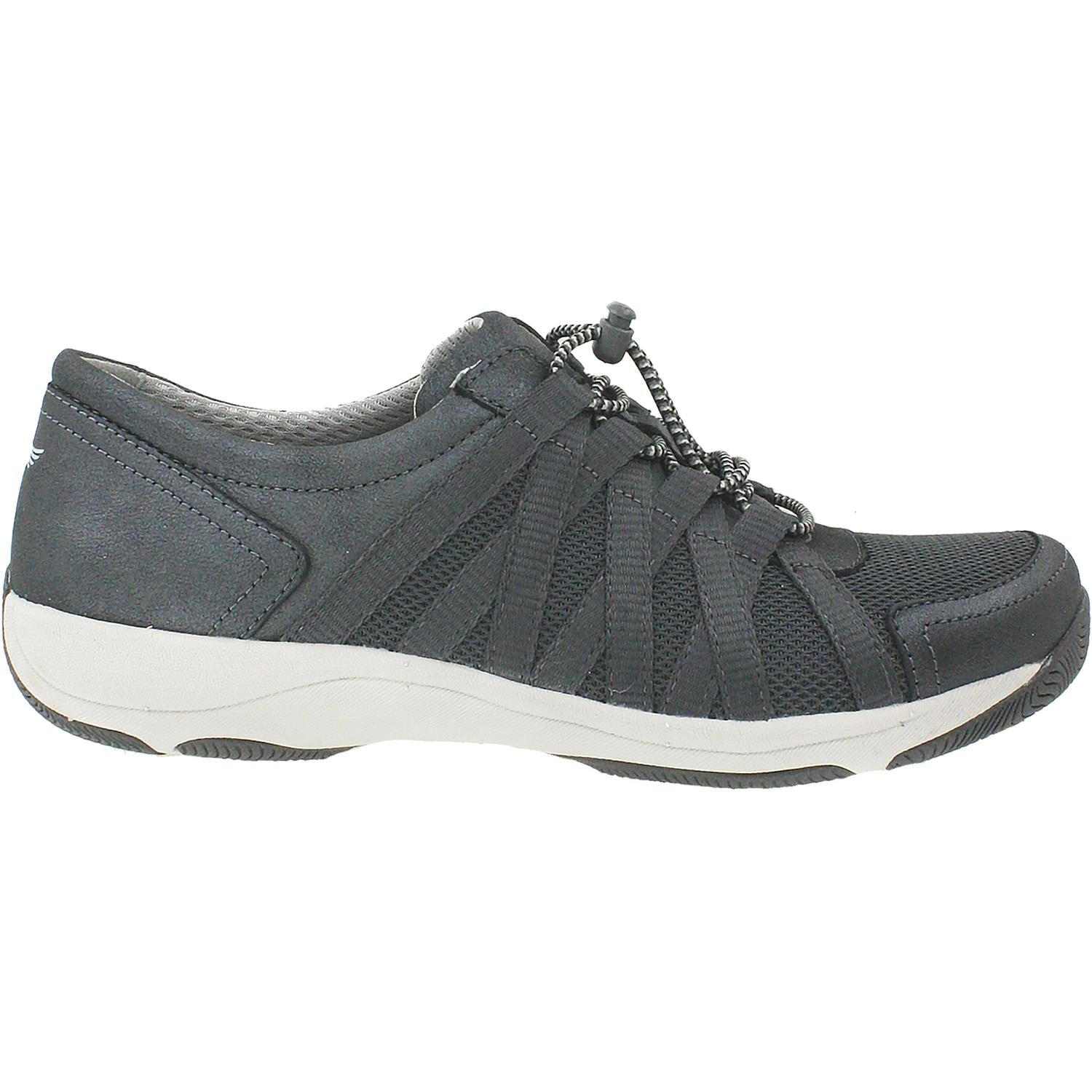 Womens Dansko Women's Dansko Honor Charcoal/Metallic Suede Charcoal/Metallic Suede