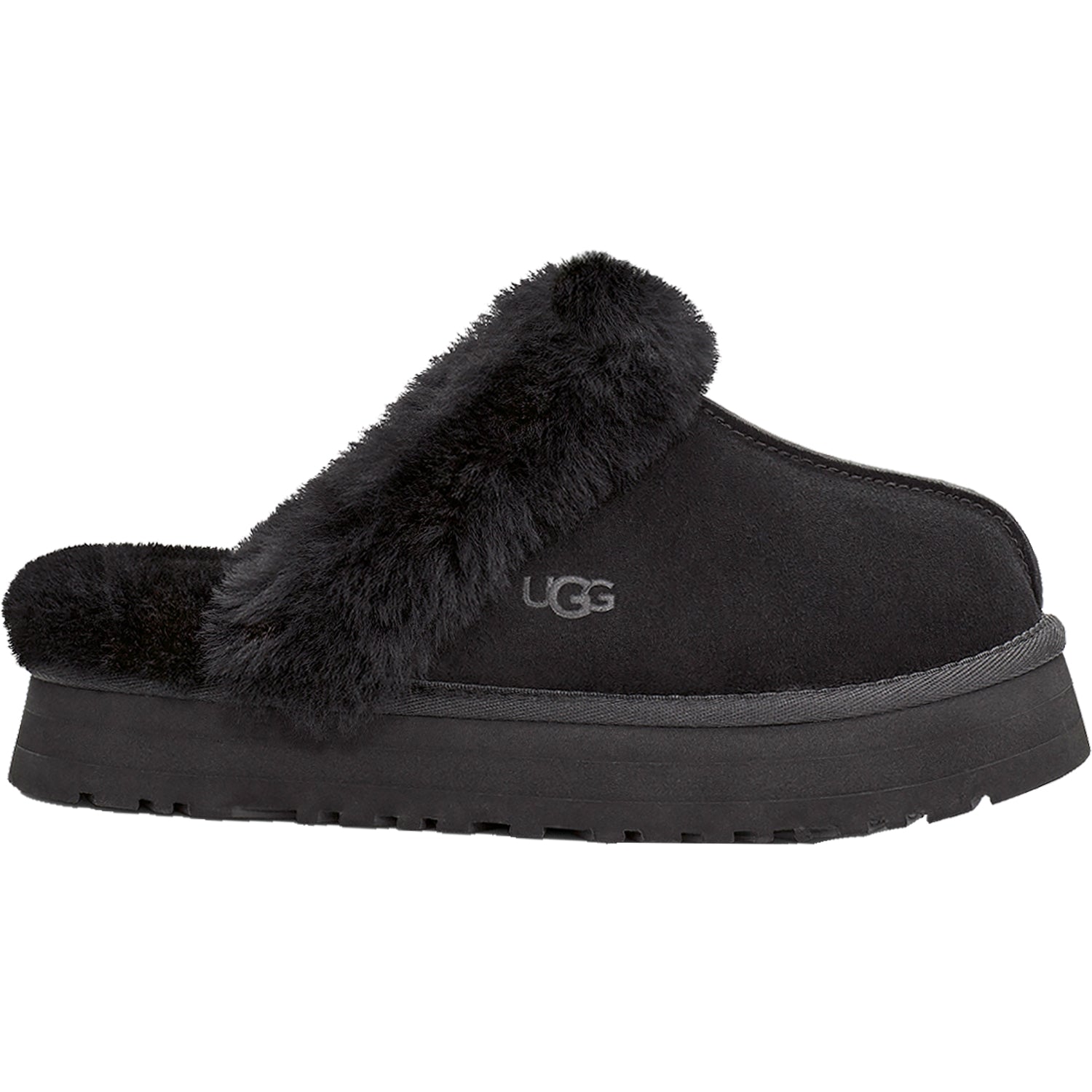 Womens Ugg Women's UGG Disquette Black Sheepskin Black Sheepskin