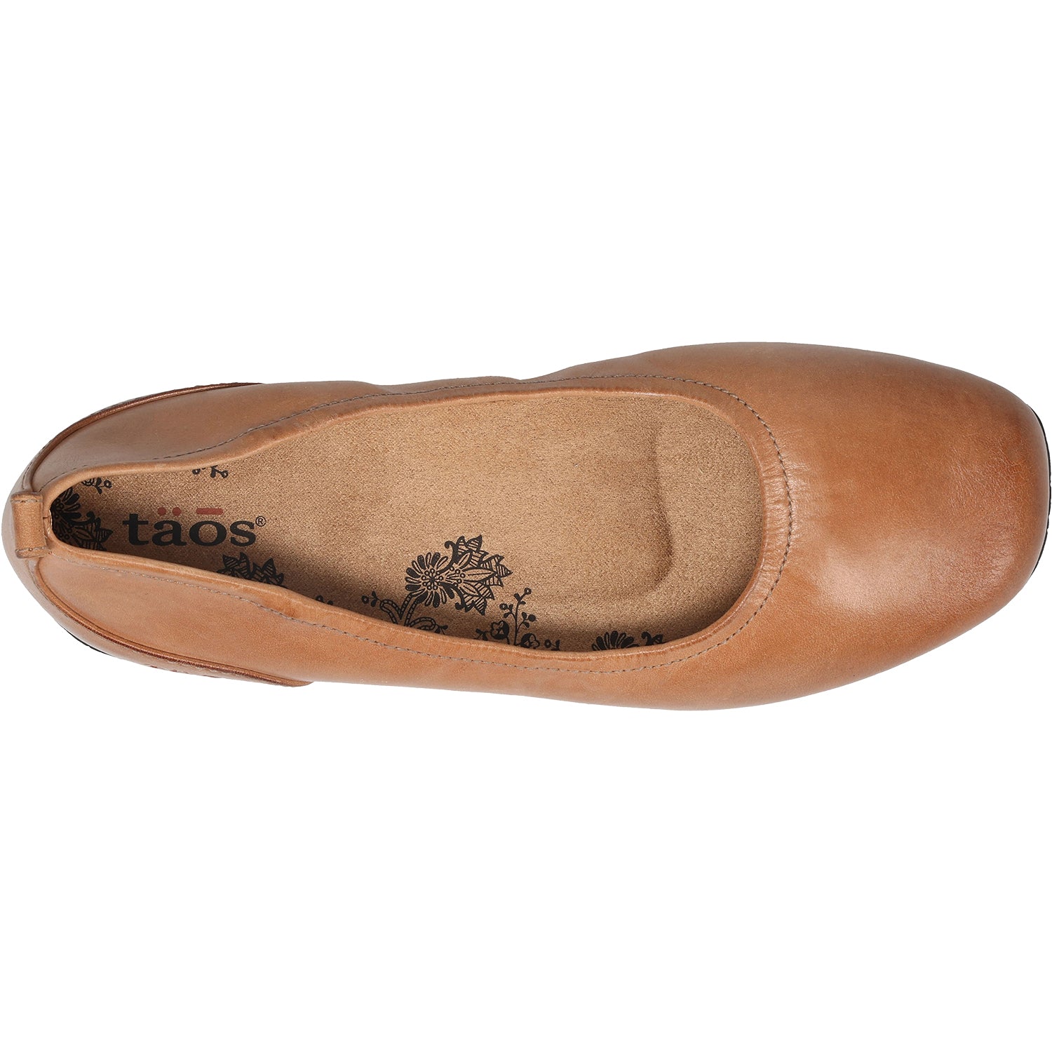 Womens Taos Women's Taos Chit Chat Caramel Leather Carmel