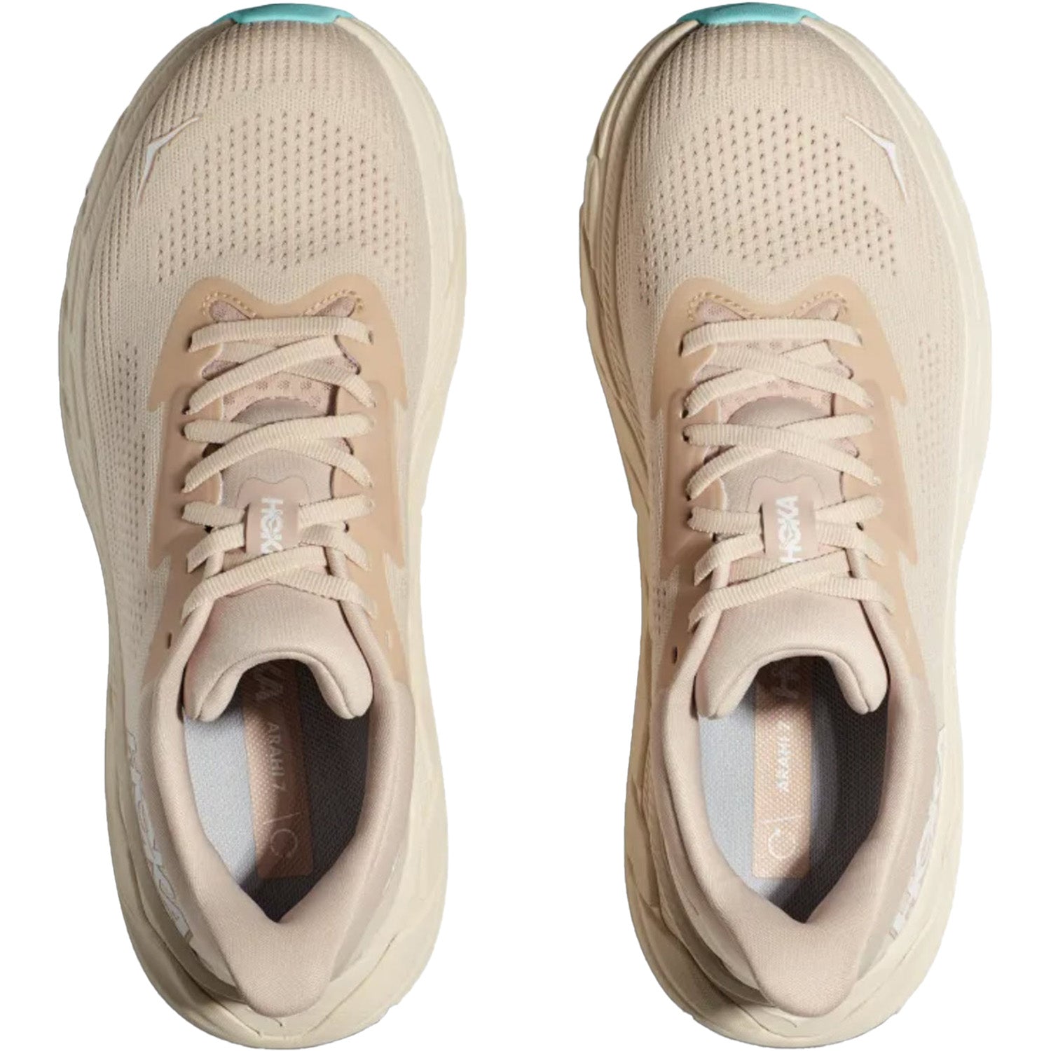 Womens Hoka one one Women's Hoka Arahi 7 Vanilla/Cream Mesh Vanilla/Cream Mesh