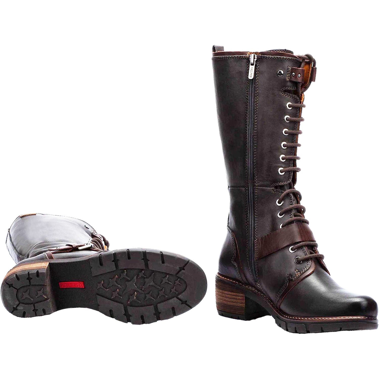 Womens Pikolinos Women's Pikolinos San Sebastian W1T-9624 Lead Leather Lead Leather