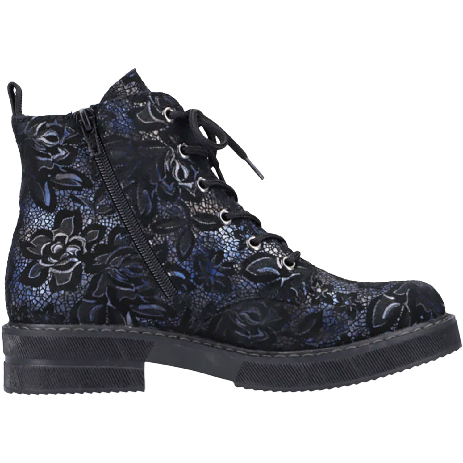 Womens Rieker Women's Rieker 72010-14 Payton Navy/Schwarz Synthetic Navy/Schwarz Synthetic