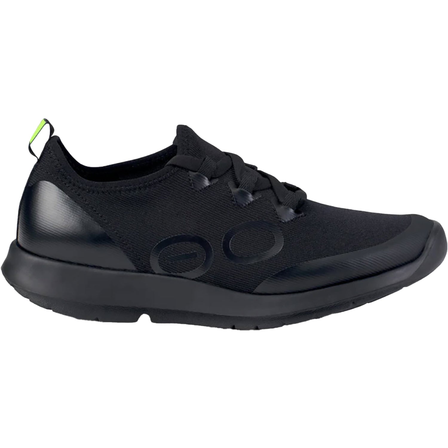 Womens Oofos Women's OOFOS OOMG Sport LS Black/Black Mesh Black/Black Mesh