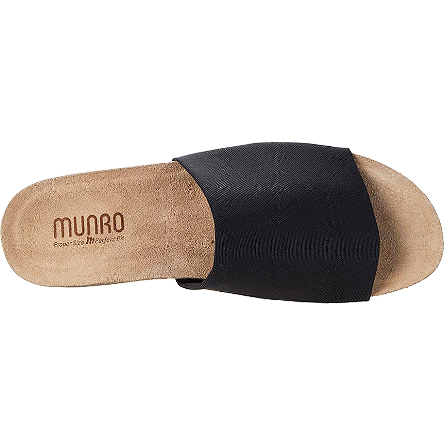 Womens Munro Women's Munro Casita Black Stretch Fabric Black Stretch Fabric