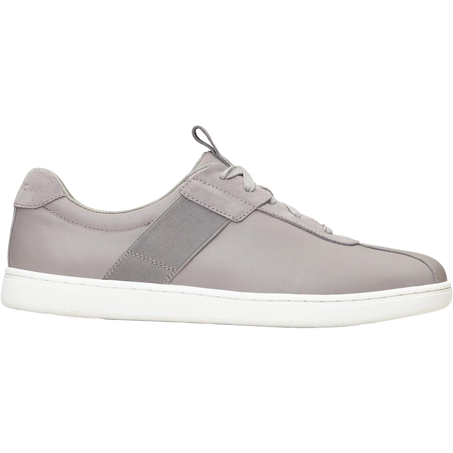 Mens Vionic Men's Vionic Lono Light Grey Leather Light Grey Leather