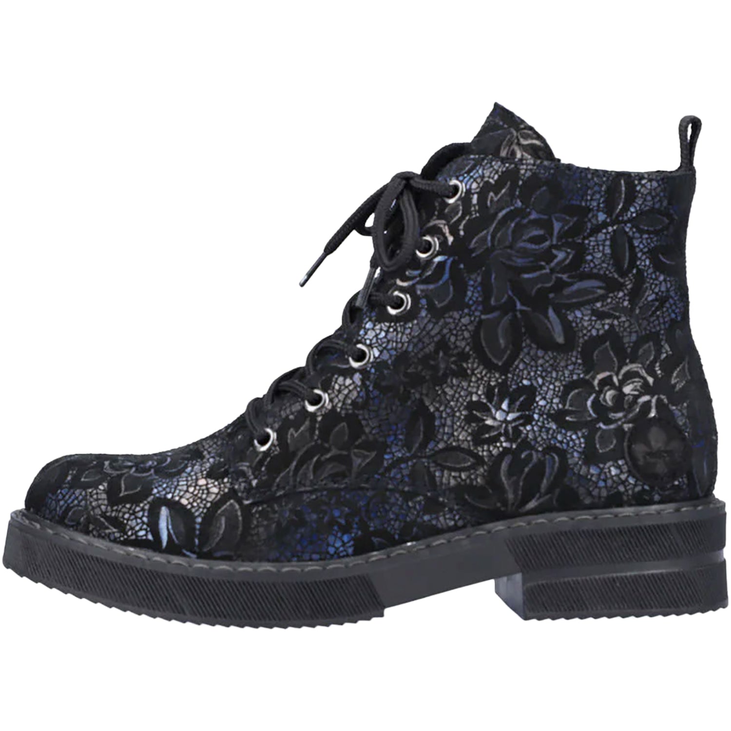 Womens Rieker Women's Rieker 72010-14 Payton Navy/Schwarz Synthetic Navy/Schwarz Synthetic