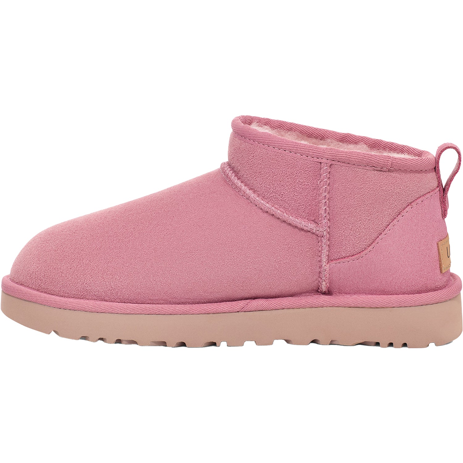 Womens Ugg Women's UGG Classic Ultra Mini Dusty Orchid Sheepskin Dusty Orchid