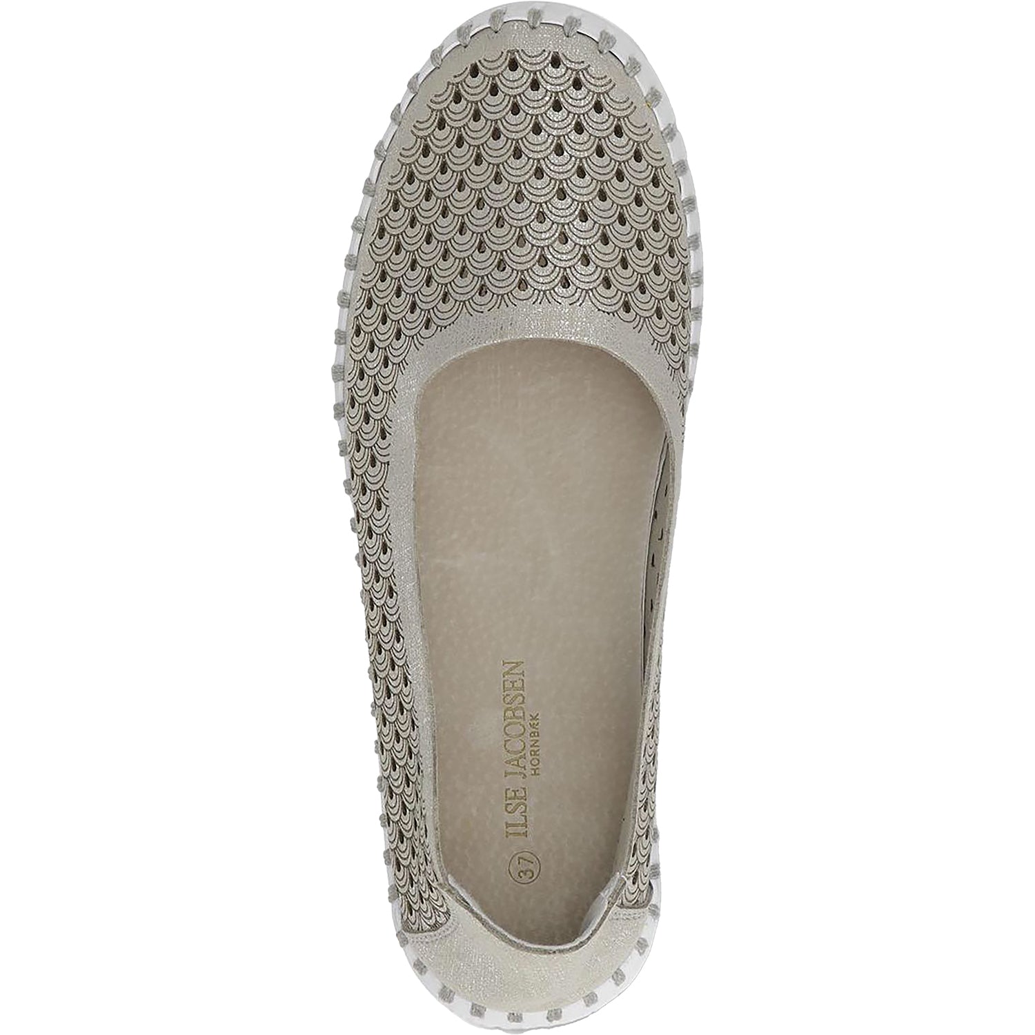 Womens Ilse jacobsen Women's Ilse Jacobsen Tulip U0026 Silver Ballet Silver