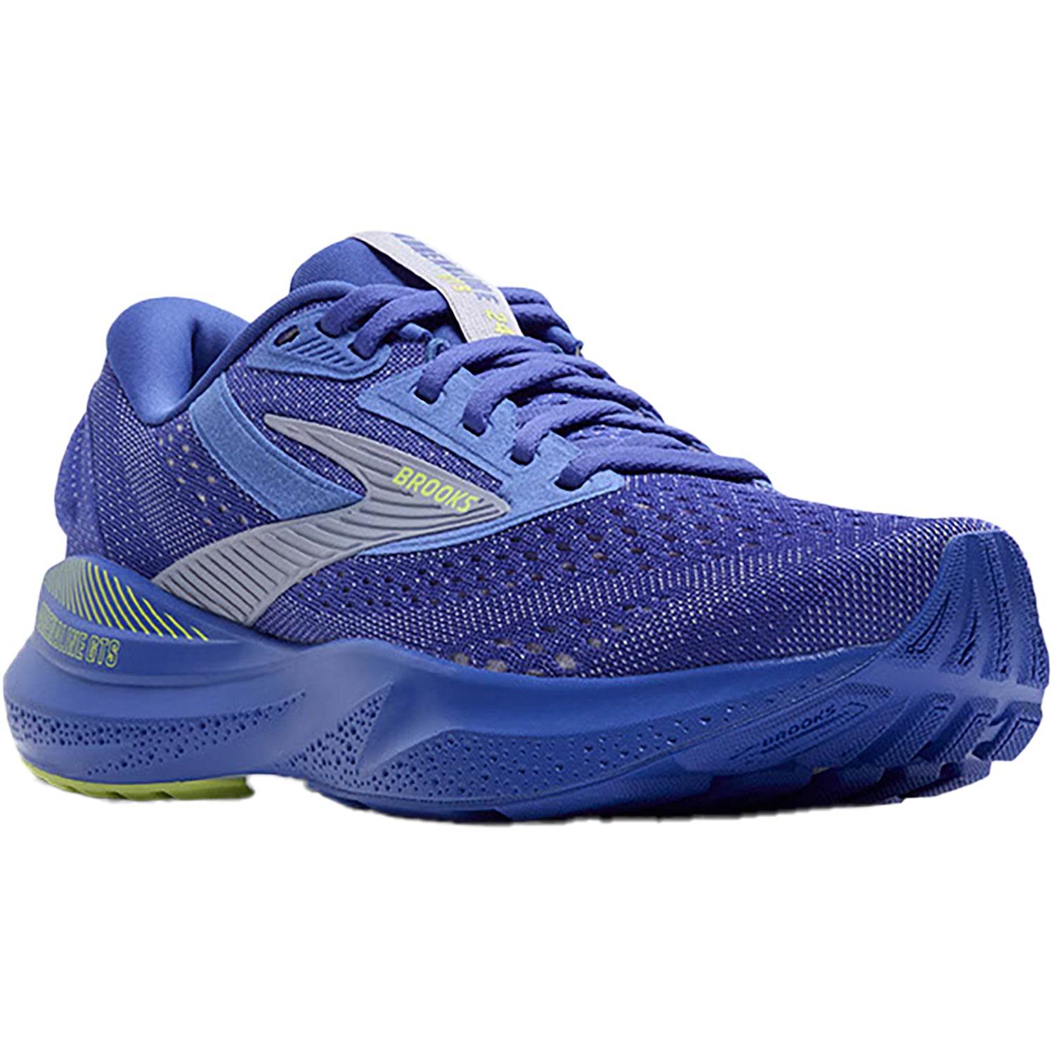 Womens Brooks Women's Brooks Adrenaline GTS 24 Amparo/Thistle/Yellow Mesh Amparo/Thistle/Yellow Mesh