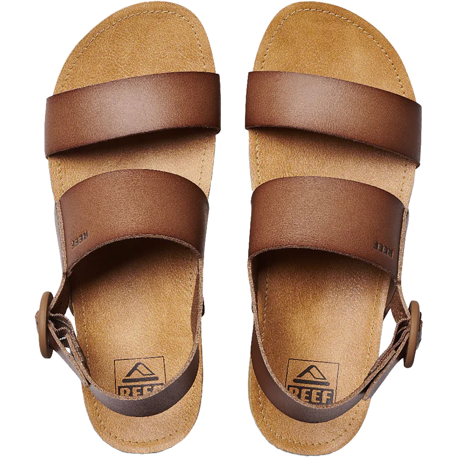 Womens Reef Women's Reef Vista Hi Buckle Espresso Synthetic Espresso Synthetic