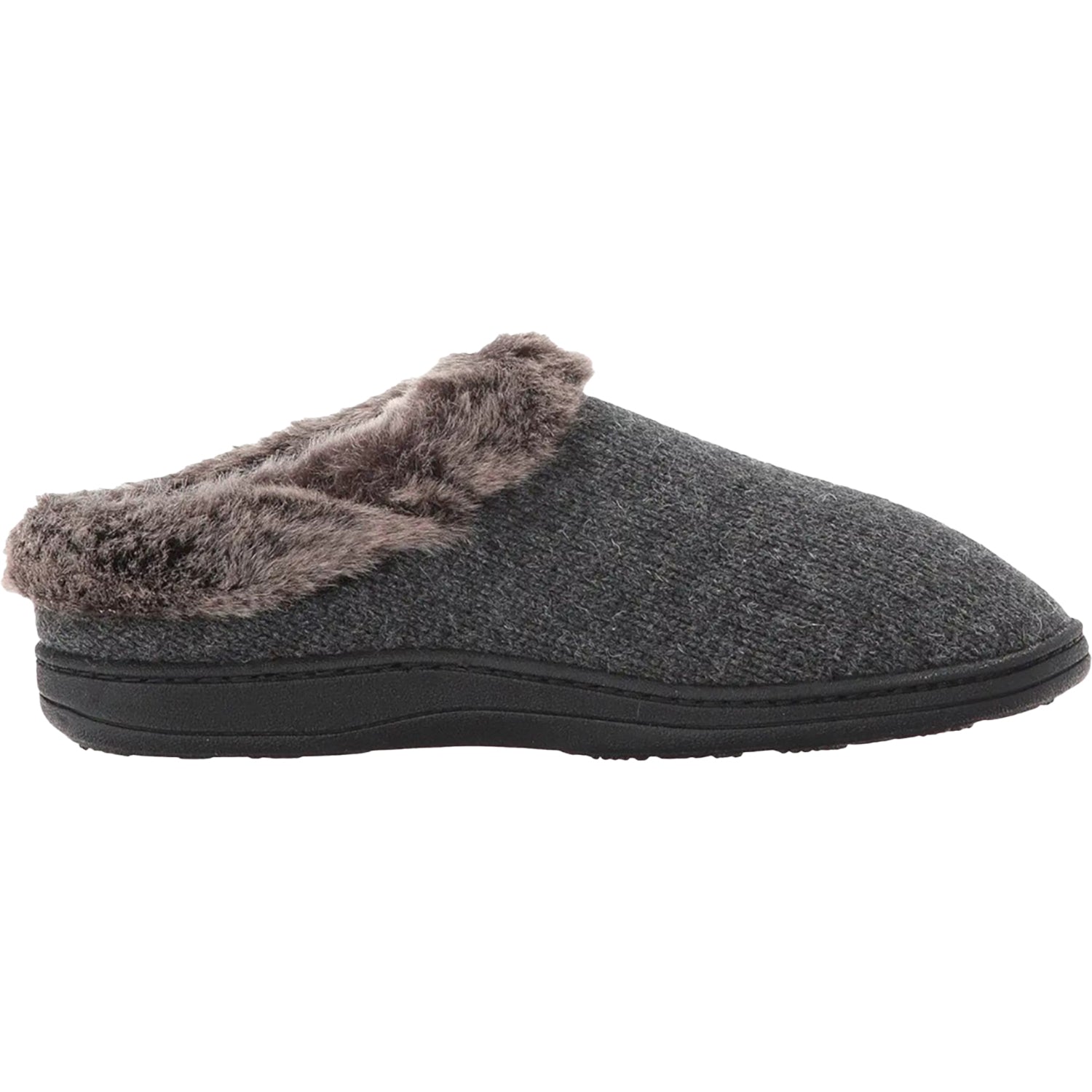Womens Acorn Women's Chinchilla Clog Rag Dark Charcoal Heather Dark Charcoal Heather