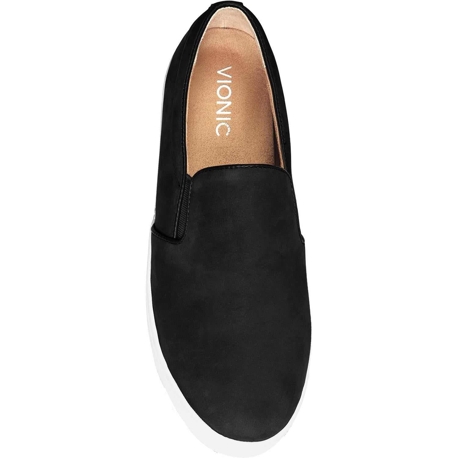 Womens Vionic Women's Vionic Midi Black Suede Black Suede
