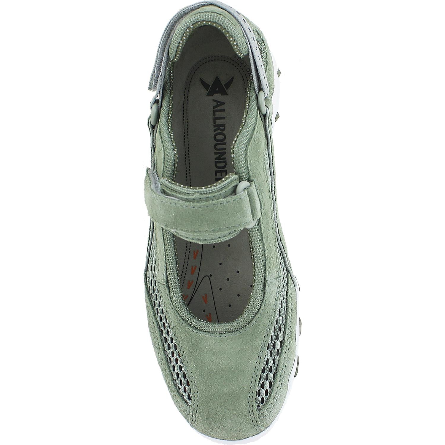Womens Allrounder by mephisto Women's Allrounder by Mephisto Niro Light Militaire Green Suede Light Militaire Green Suede