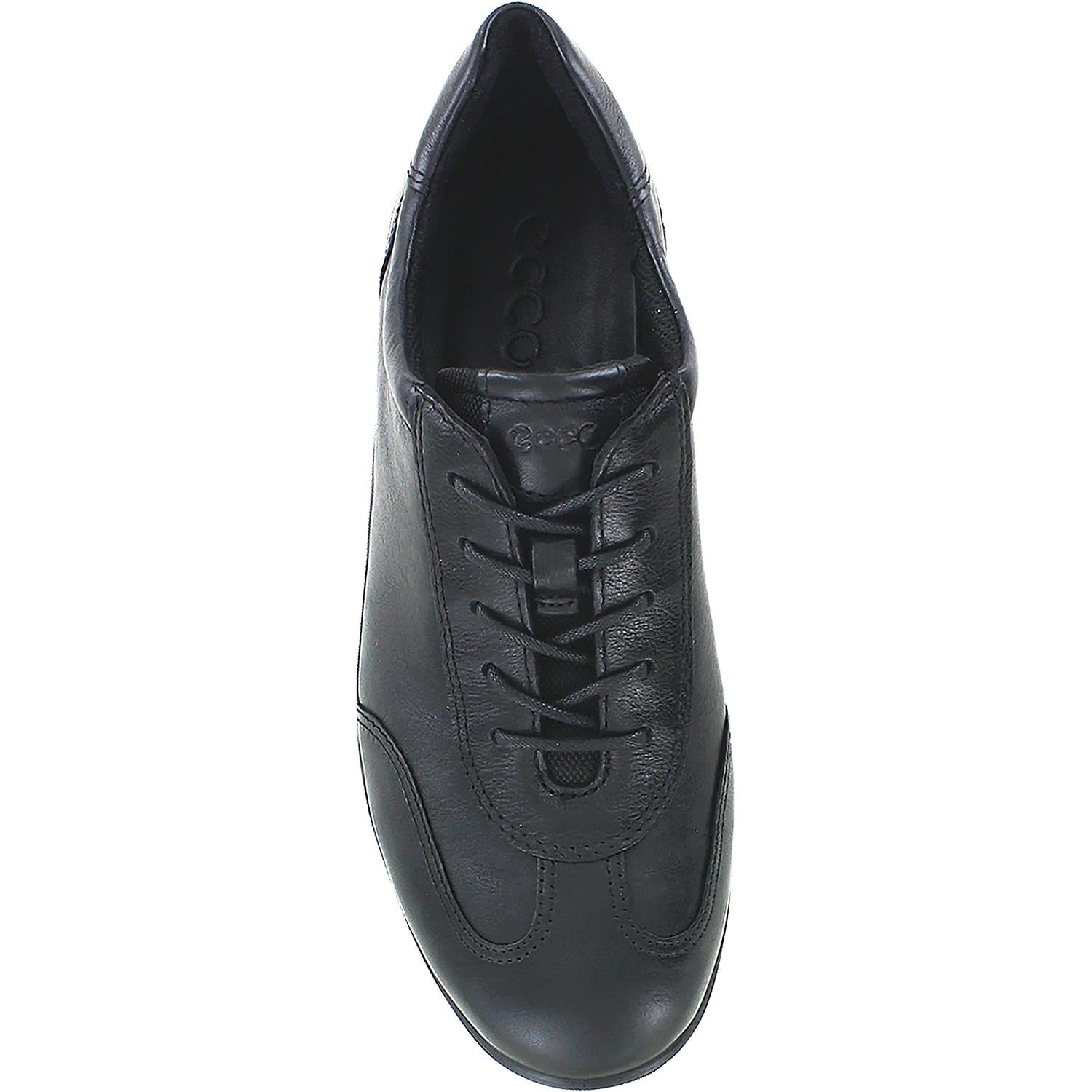 Womens Ecco Women's Ecco Babett II Tie Black Leather Black Leather