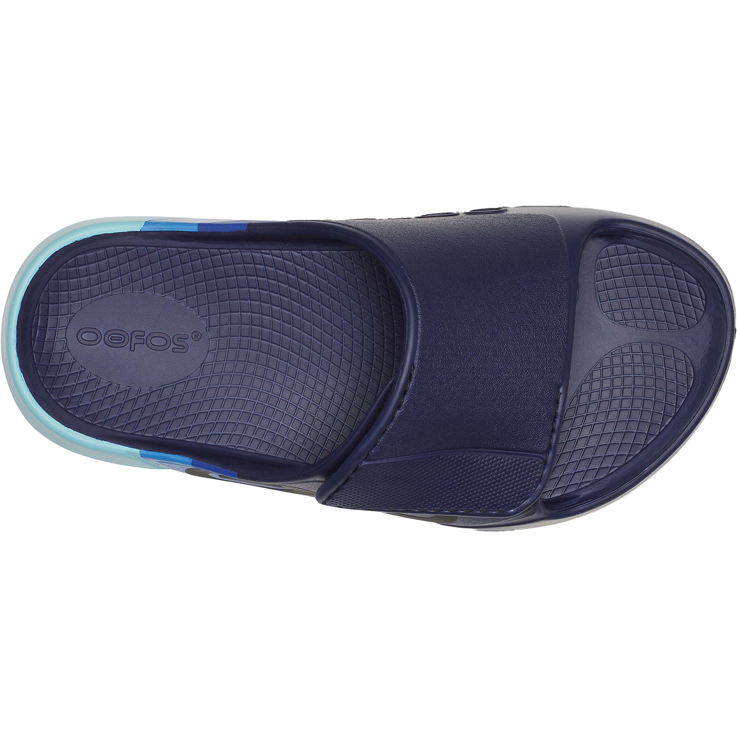 Unisex Oofos Unisex OOFOS OOahh Sport Flex Limited Slide Sky Rally Synthetic Sky Rally Synthetic