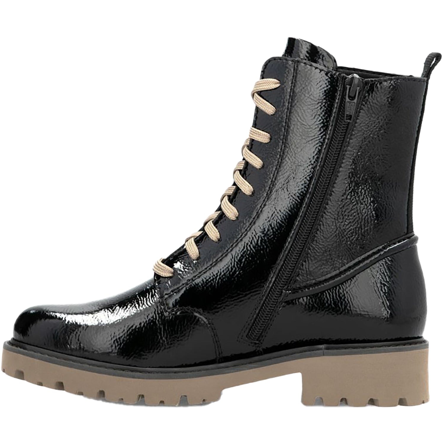 Womens Remonte Women's Remonte D8663-00 Black Crashlack Patent Leather Black Crashlack Patent Leather