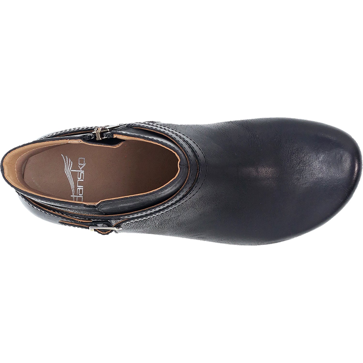 Womens Dansko Women's Dansko Brook Black Burnished Nubuck Black Burnished Nubuck