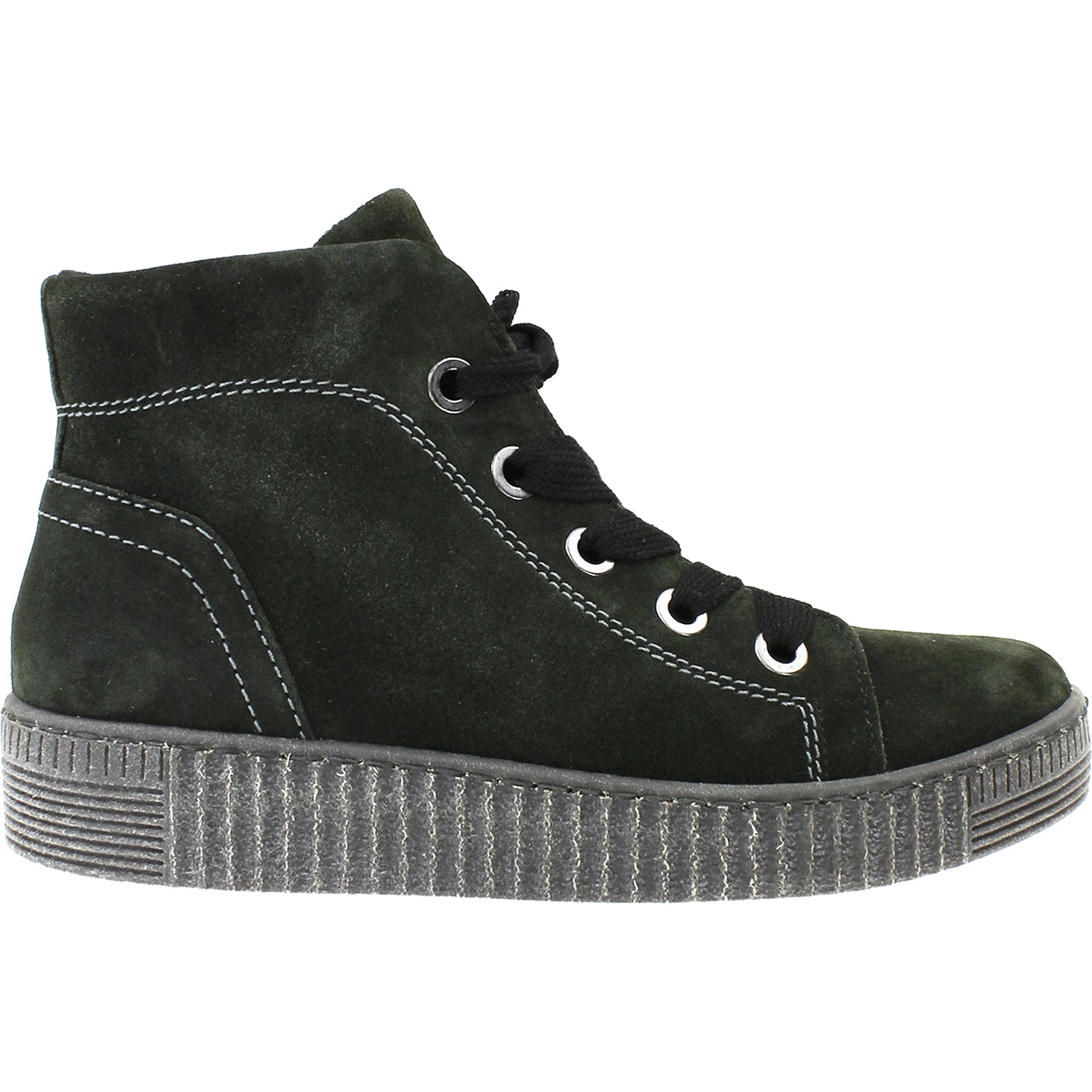 Womens Gabor Women's Gabor 93.735.31 Anthracite Suede Anthracite Suede