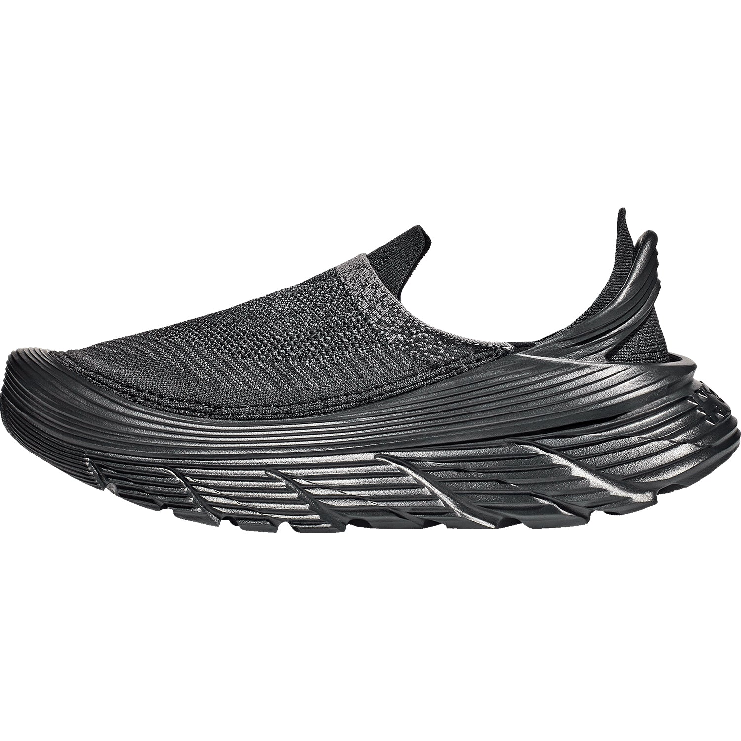 Unisex Hoka one one Unisex Hoka Restore TC Black/Black Mesh Black/Black Mesh