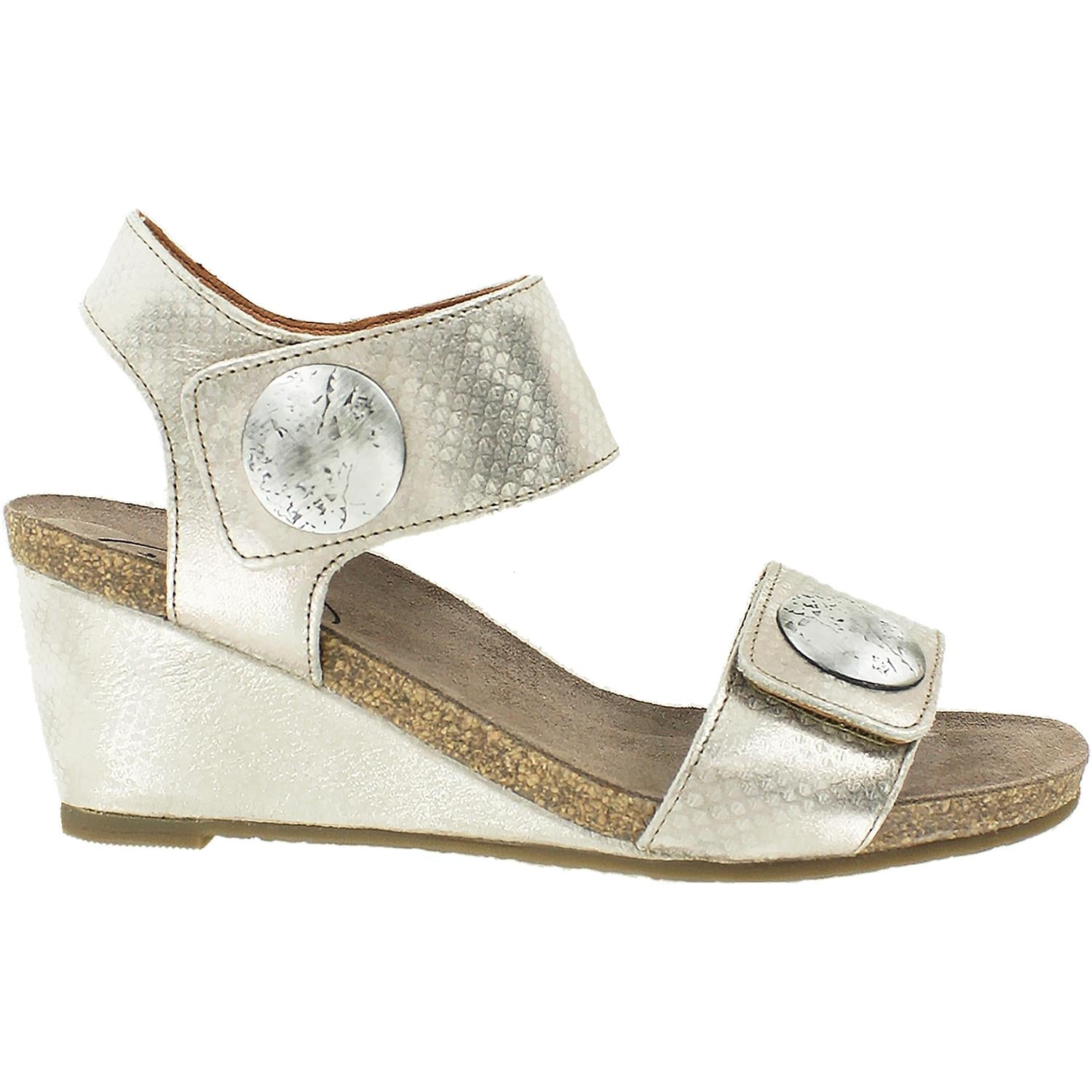 Womens Taos Women's Taos Carousel 2 Silver Leather Silver Leather