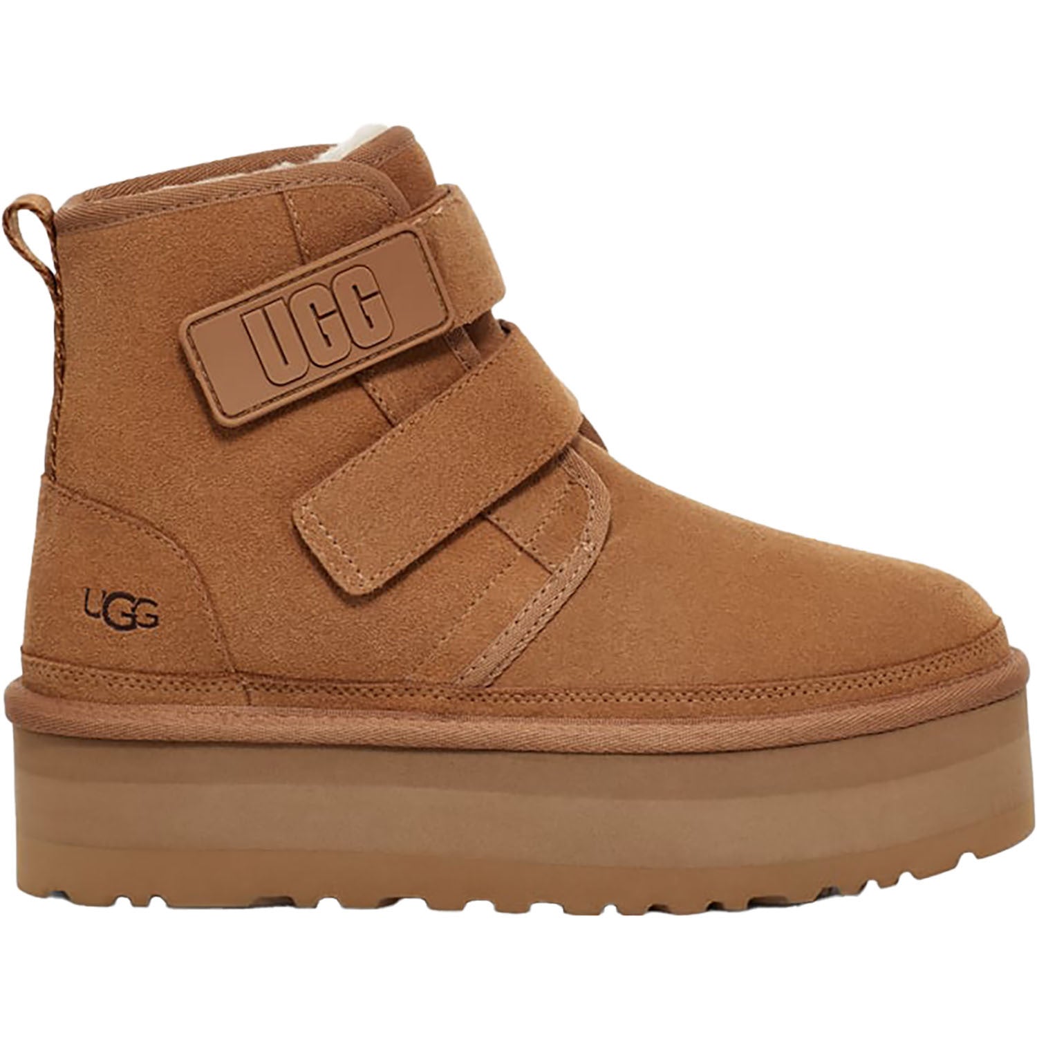 Womens Ugg Women's UGG Neumel Platform Chestnut Suede Chestnut Suede