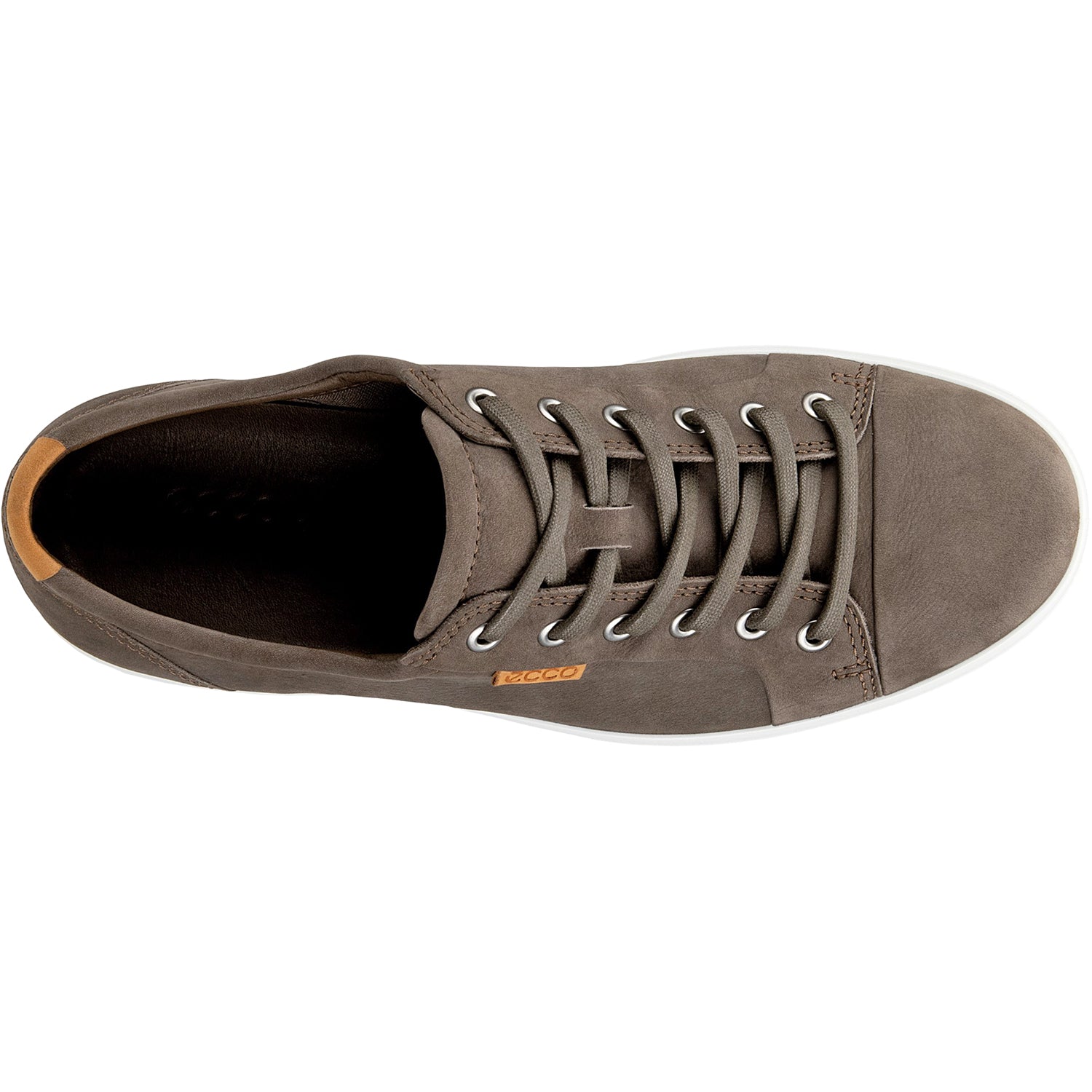 Mens Ecco Men's Ecco Soft 7 Sneaker Dark Clay/Lion Leather Dark Clay/Lion Leather