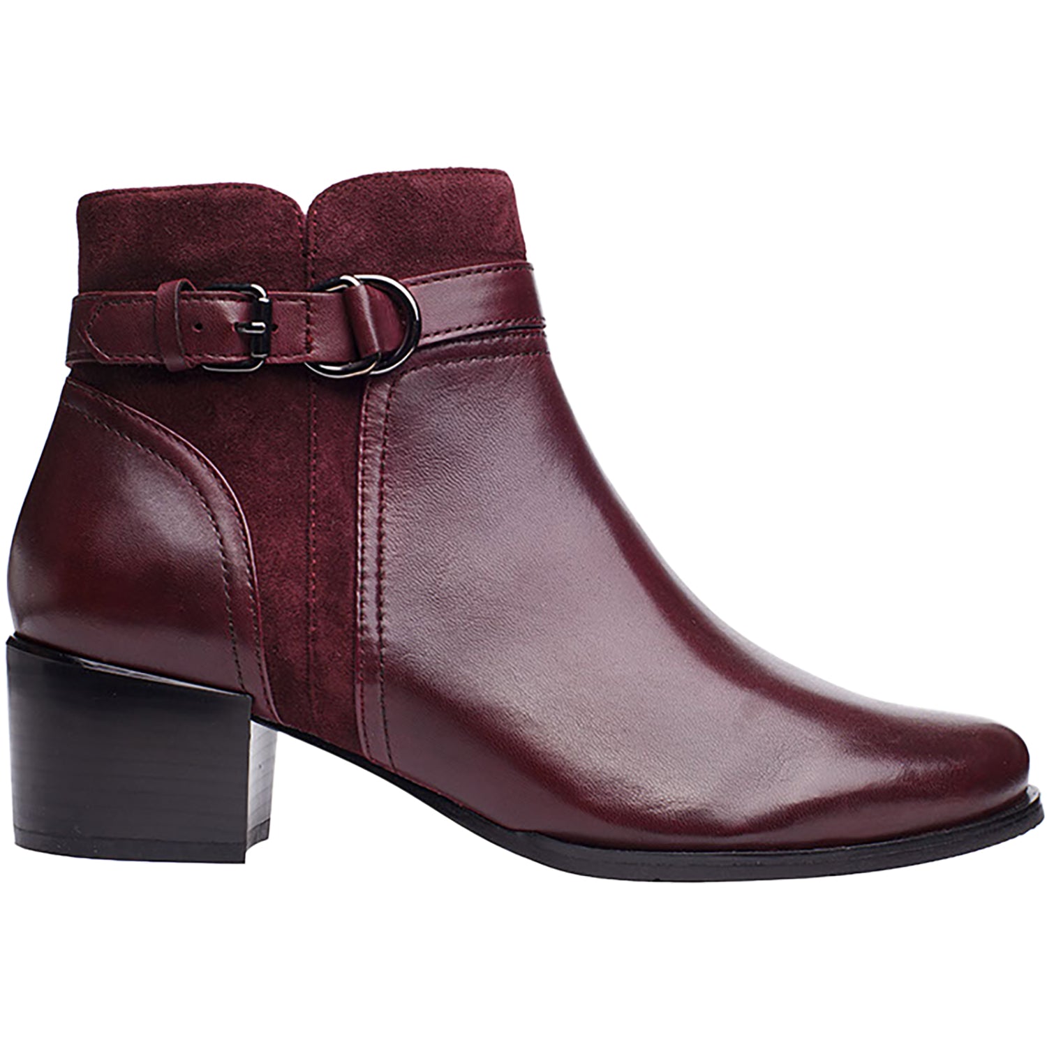 Womens Regarde le ciel Women's Regarde Le Ciel Jolene-23 Byron/Bordo Combo Leather Byron/Bordo Combo Leather
