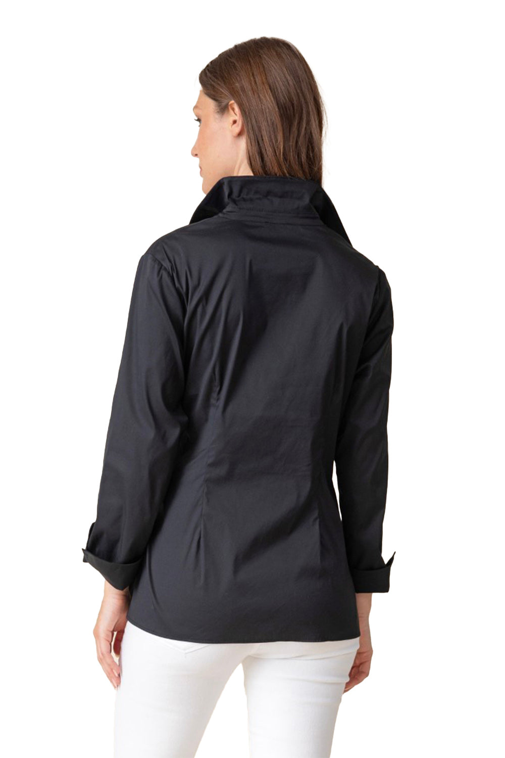 Womens Habitat Women's Habitat Perfect Travel Side Tie Shirt Black Black