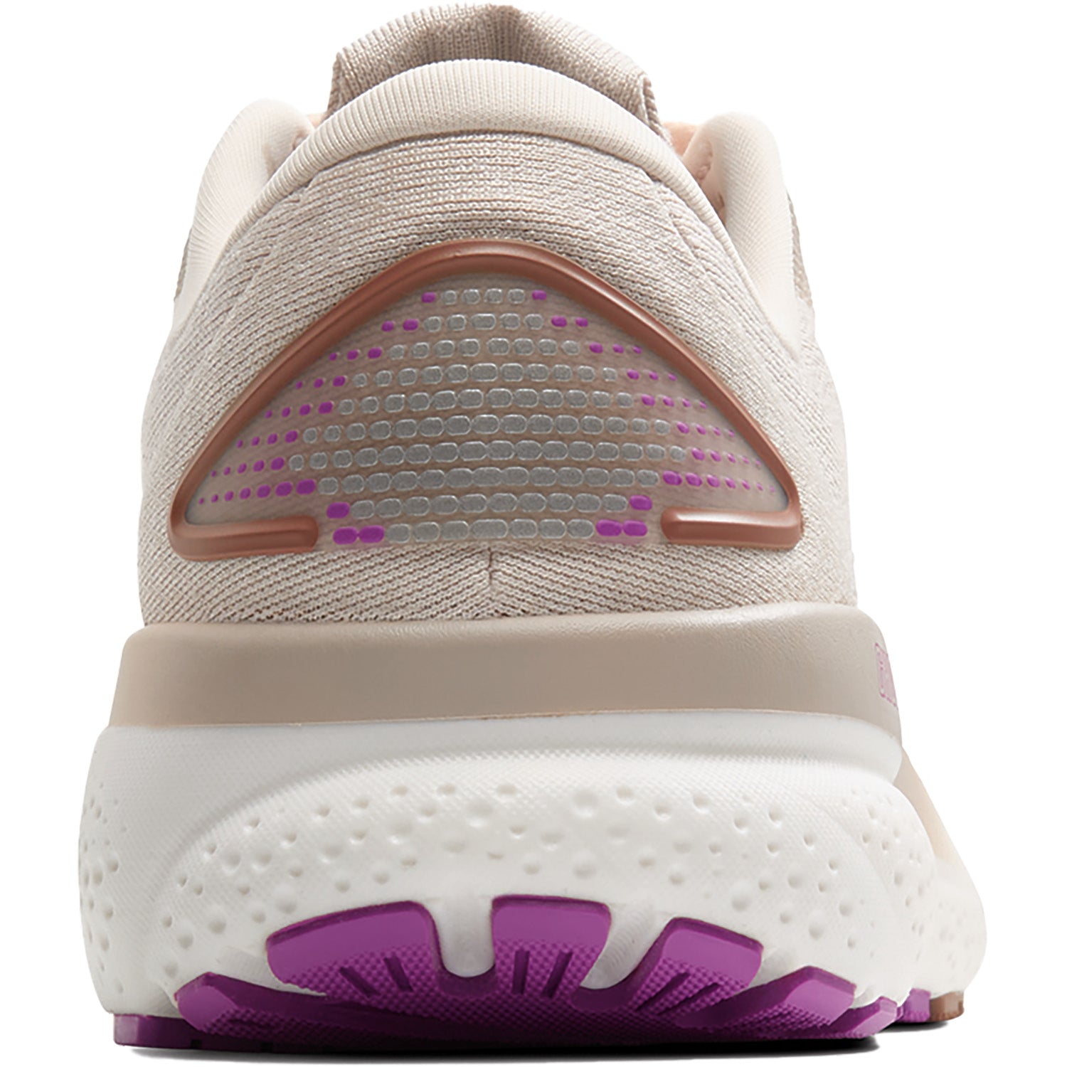 Womens Brooks Women's Ghost 16 Wom Almond Peach/Coconut/Purple Almond Peach/Coconut/Purple