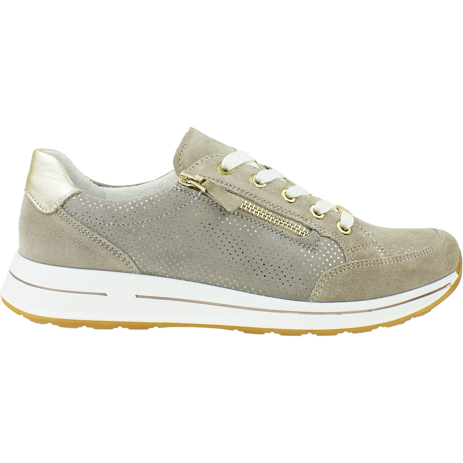 Womens Ara shoes Women's Ara Oleanna Sand/Platinum Suede Sand/Platinum Suede