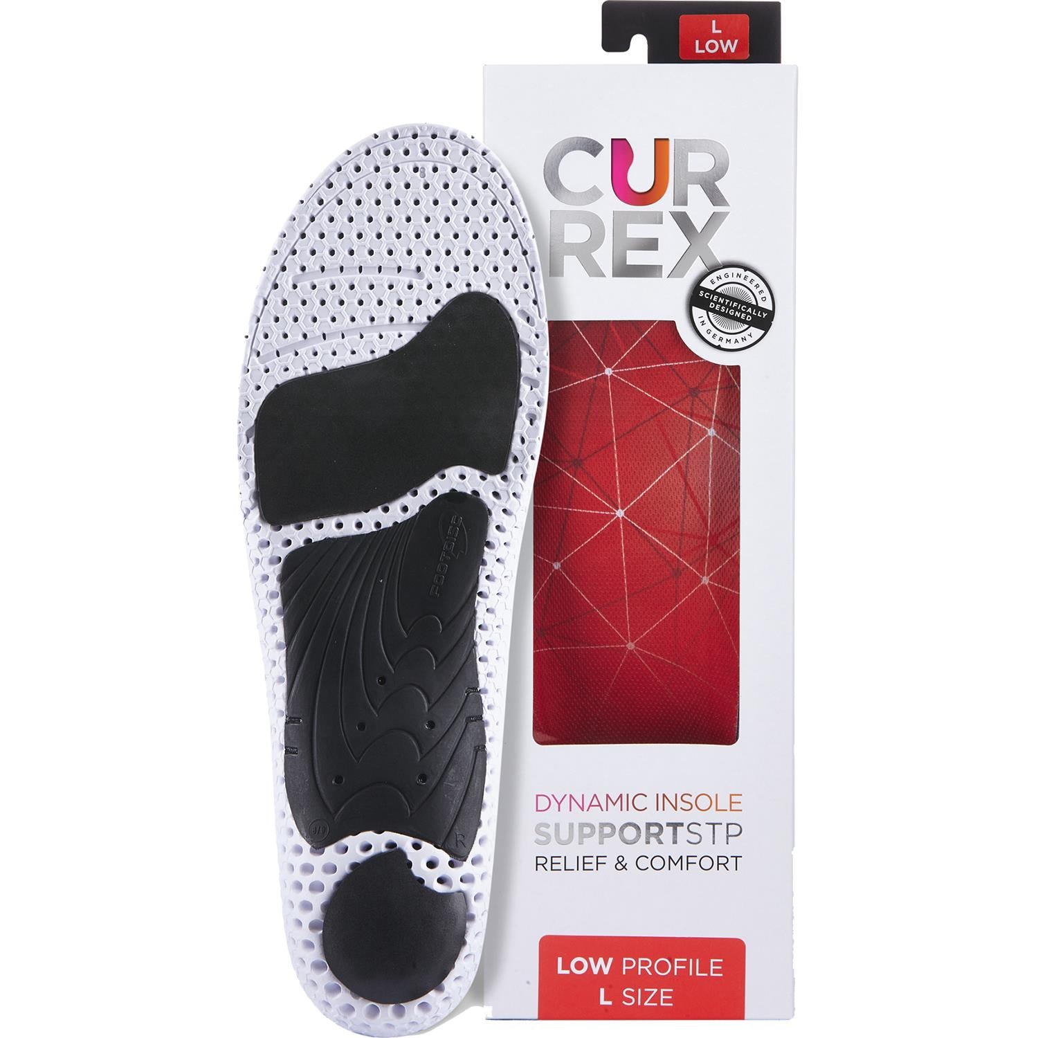 Unisex Currex Unisex Currex Support STP Low Arch Red