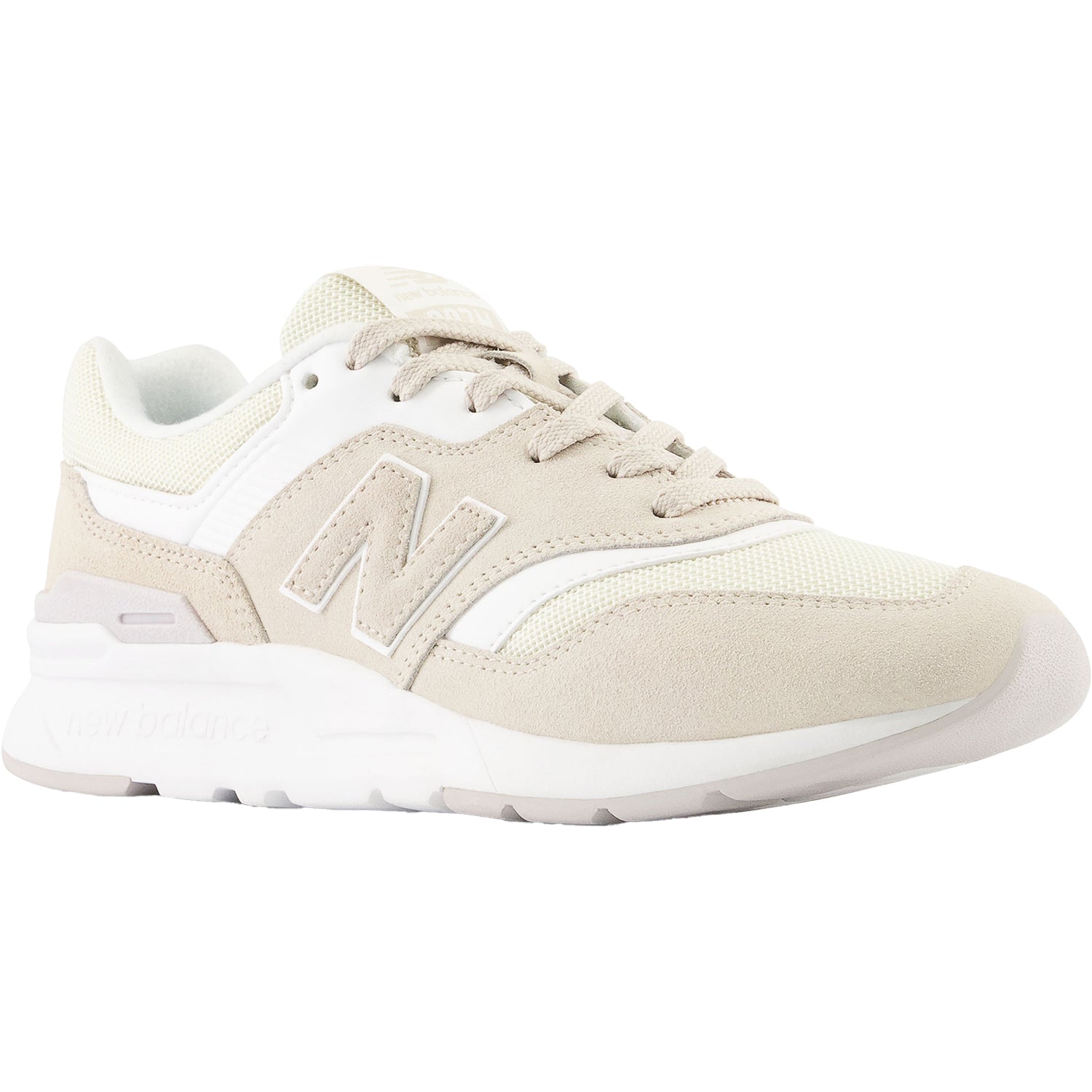 Womens New balance Women's New Balance CW997HSM Timberwolf/White Suede Timberwolf/White