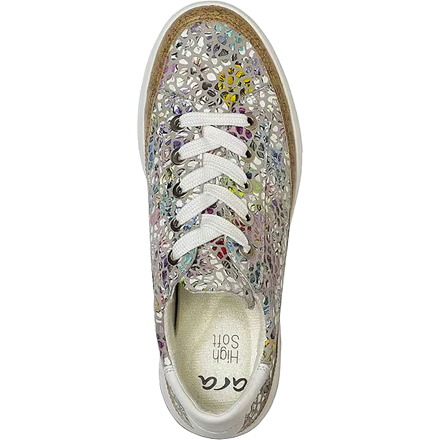 Womens Ara shoes Women's Ara Rem Multicolor Konfettikid Leather Multicolor Konfettikid Leather