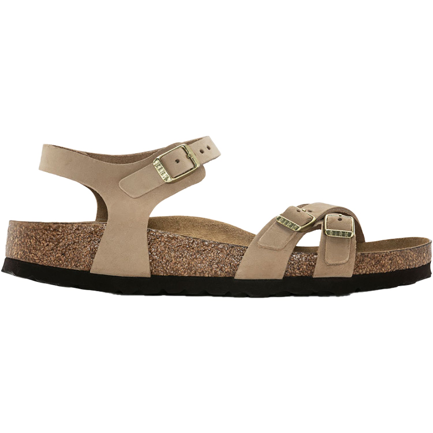 Womens Birkenstock Women's Birkenstock Kumba SFB Sandcastle Nubuck Sandcastle Nubuck