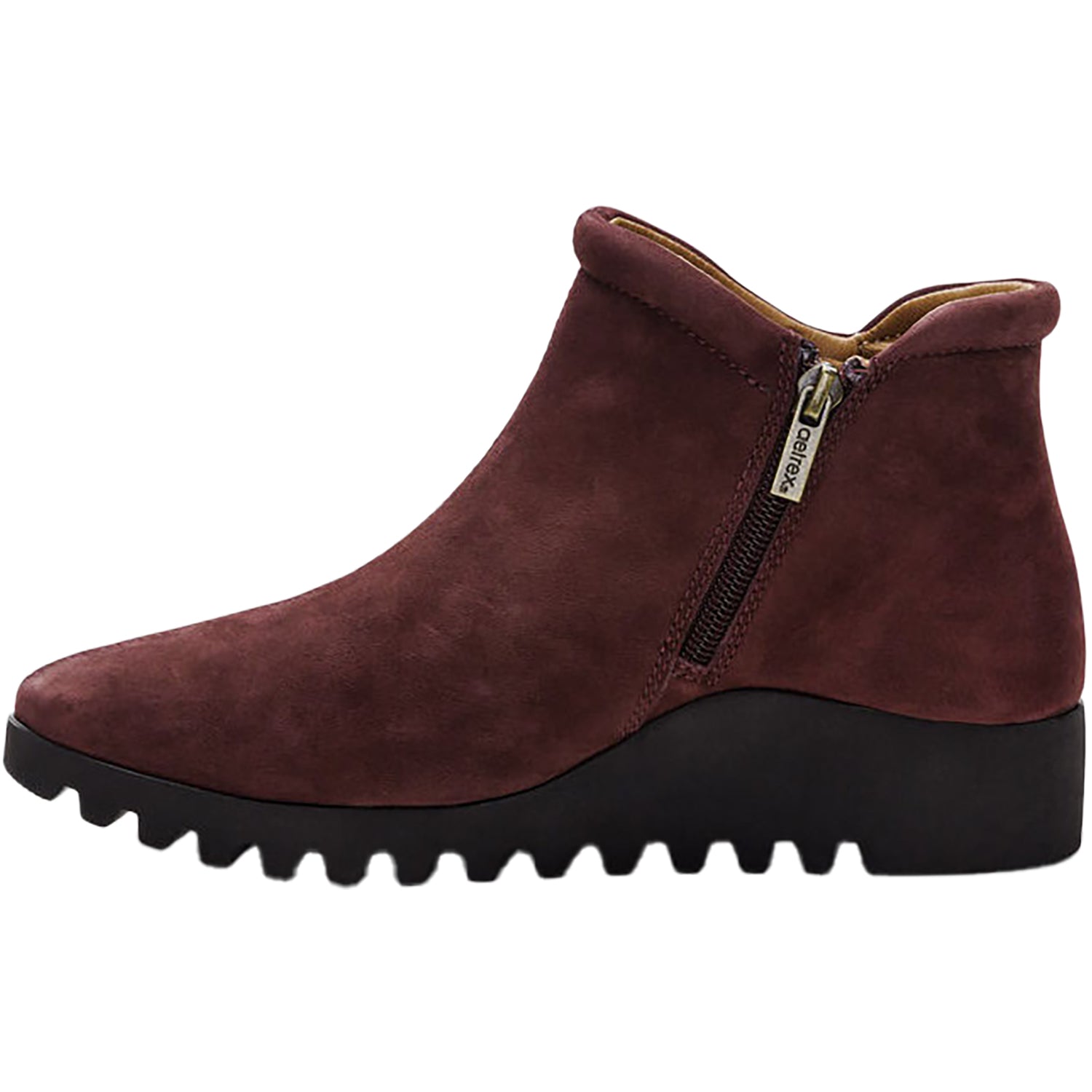 Womens Aetrex Women's Aetrex Zoey Burgundy Nubuck Burgundy Nubuck