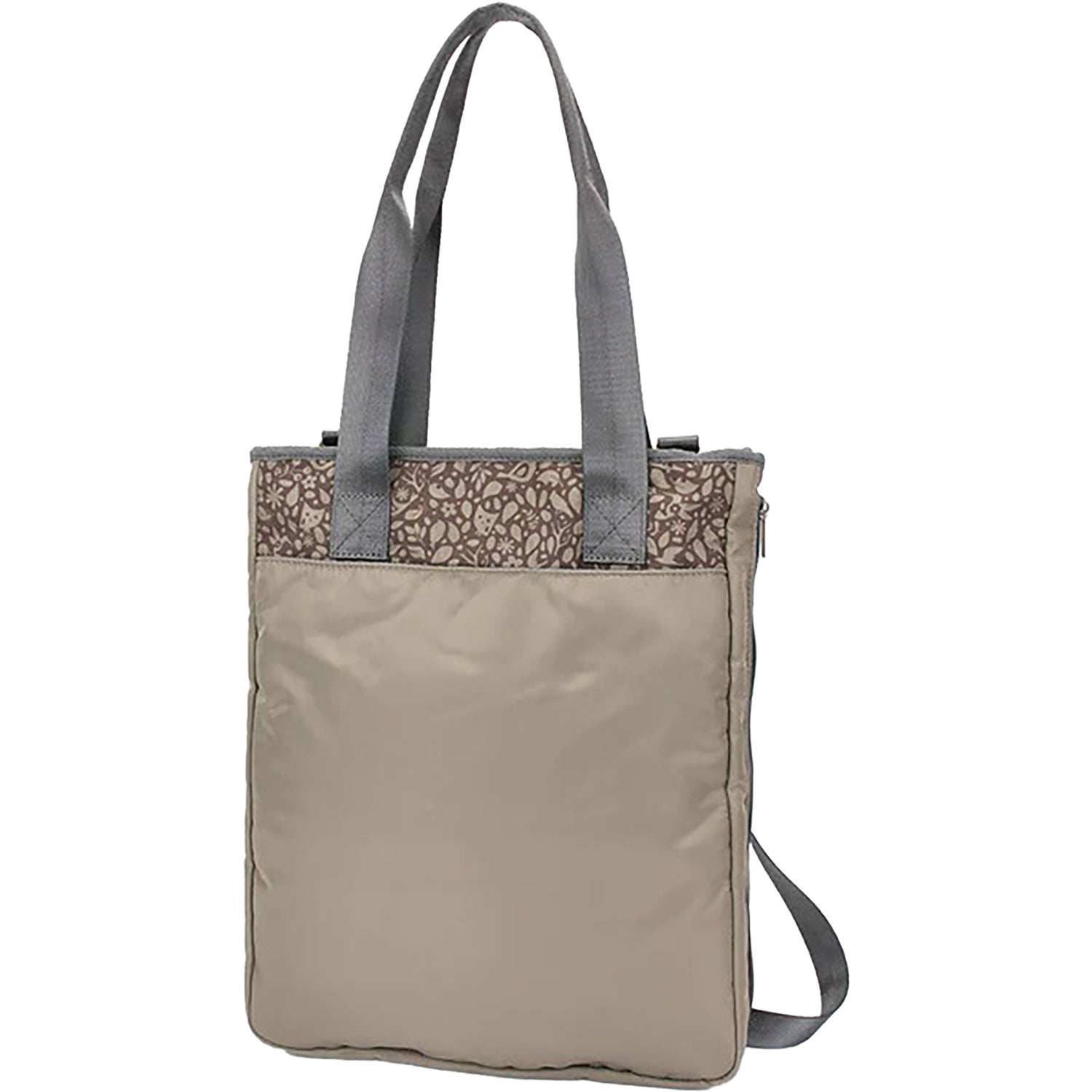 Chala Chala Bird CV-Venture Zip-Around Tote Grey Synthetic Grey Synthetic