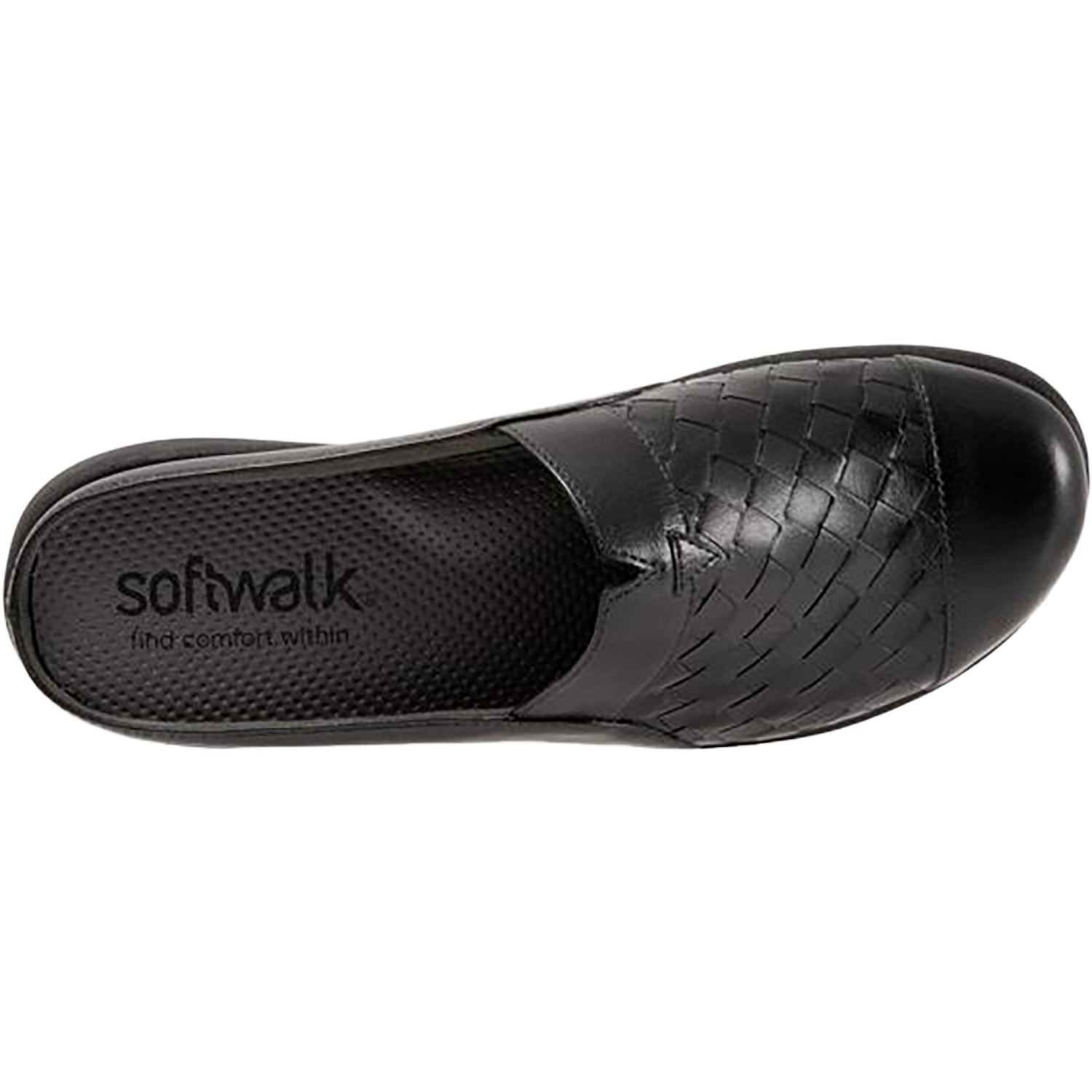 Womens Soft walk Women's Soft Walk San Marcos II Black Leather Black Leather