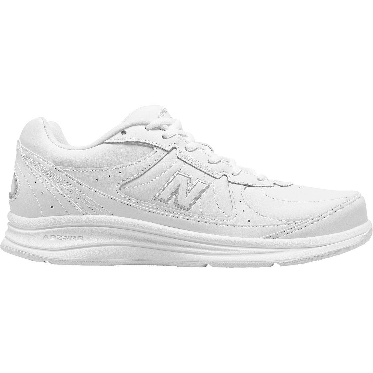 Mens New balance Men's New Balance MW577WT White Leather White Leather