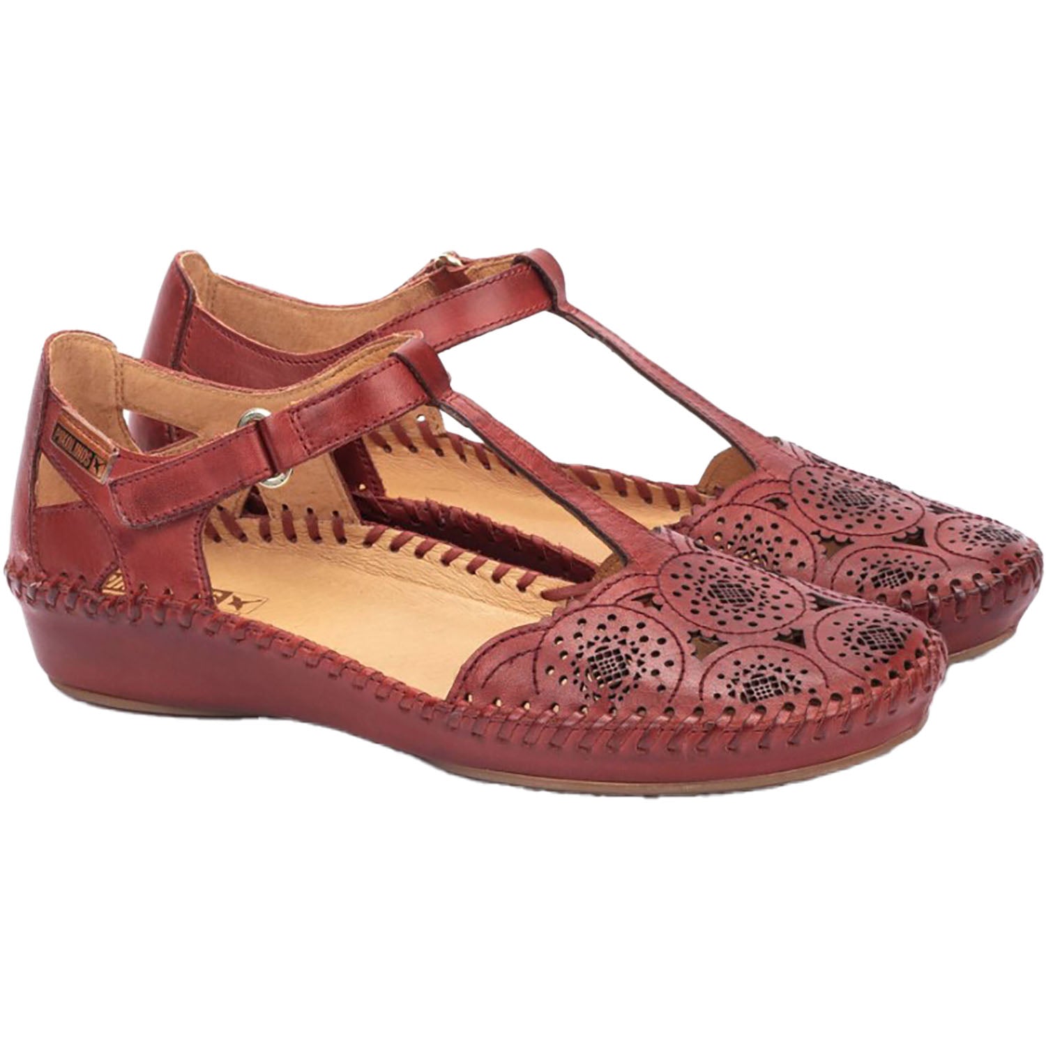 Womens Pikolinos Women's Pikolinos P. Vallarta 655-0734 Sandia Leather Sandia Leather