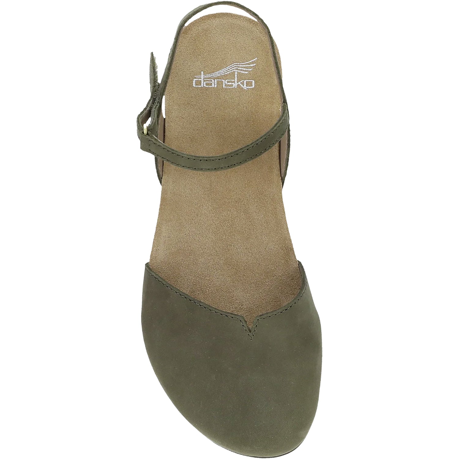 Womens Dansko Women's Dansko Rowan Ivy Milled Nubuck Ivy Milled Nubuck
