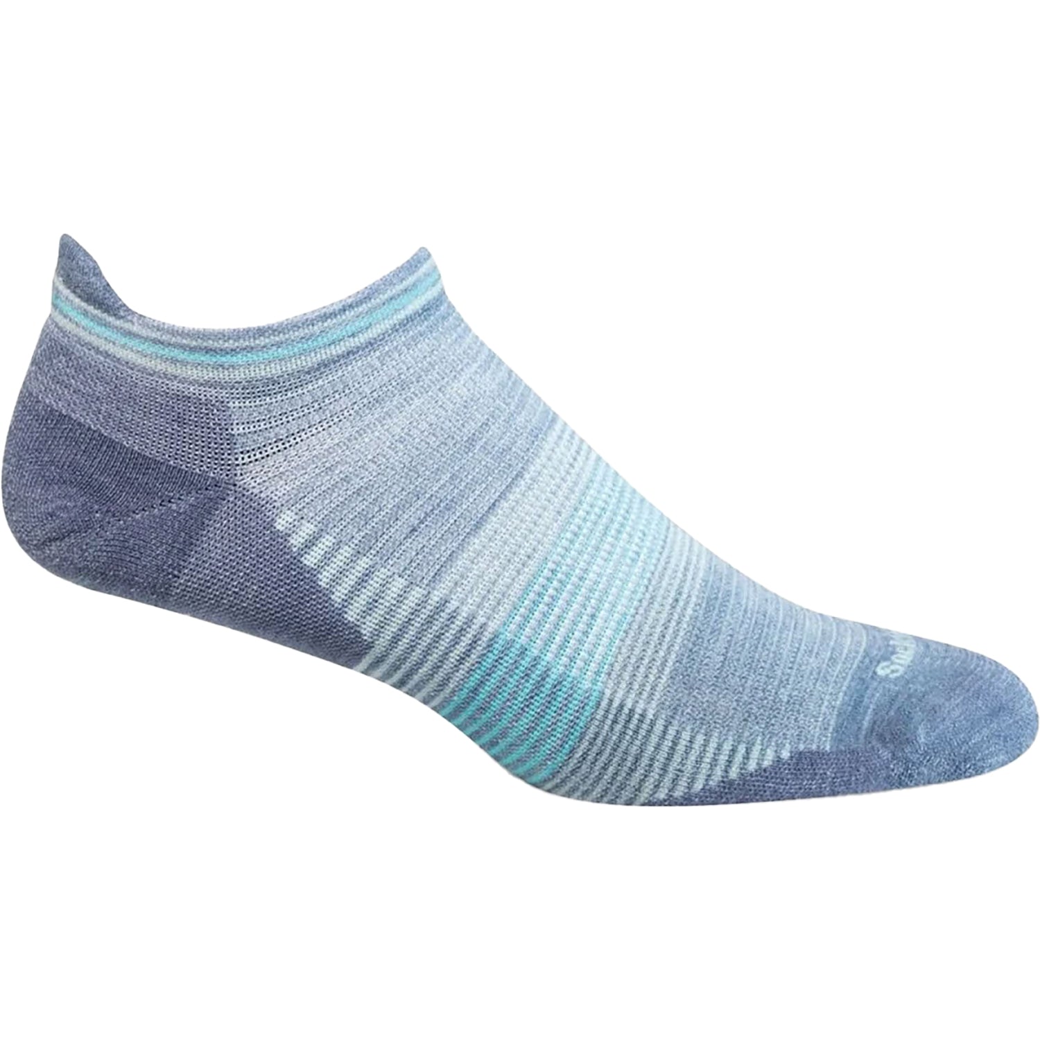 Womens Sockwell Women's Sockwell 15-20 mmHg Cadence Micro Blue Stone Blue Stone