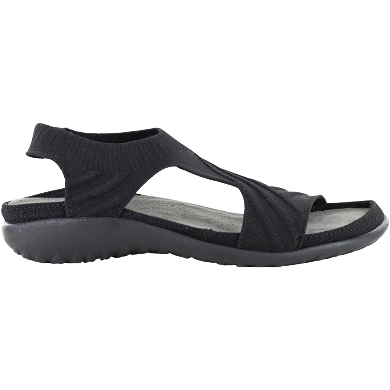 Womens Naot Women's Naot Kawhia Black Knit Black