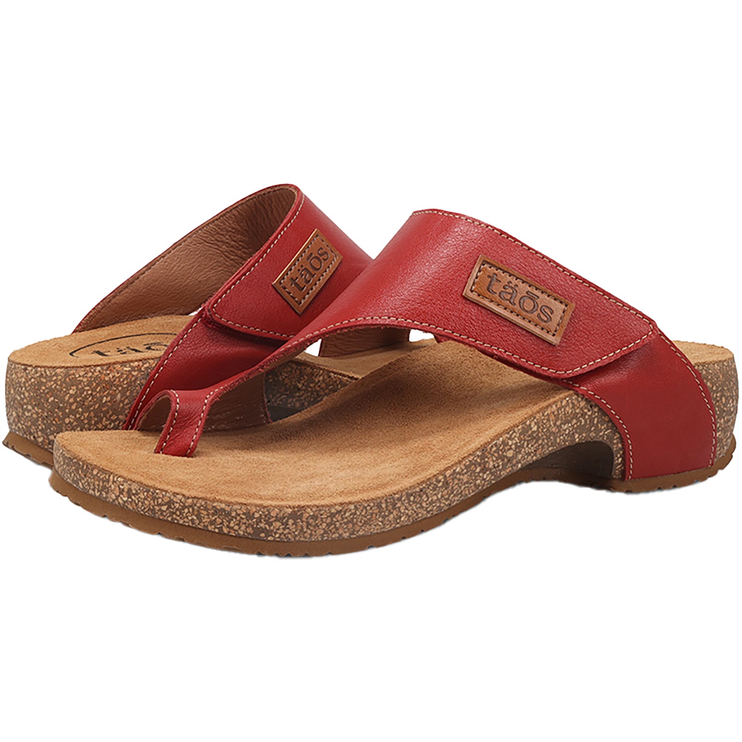 Womens Taos Women's Taos Loop Red Leather Red Leather
