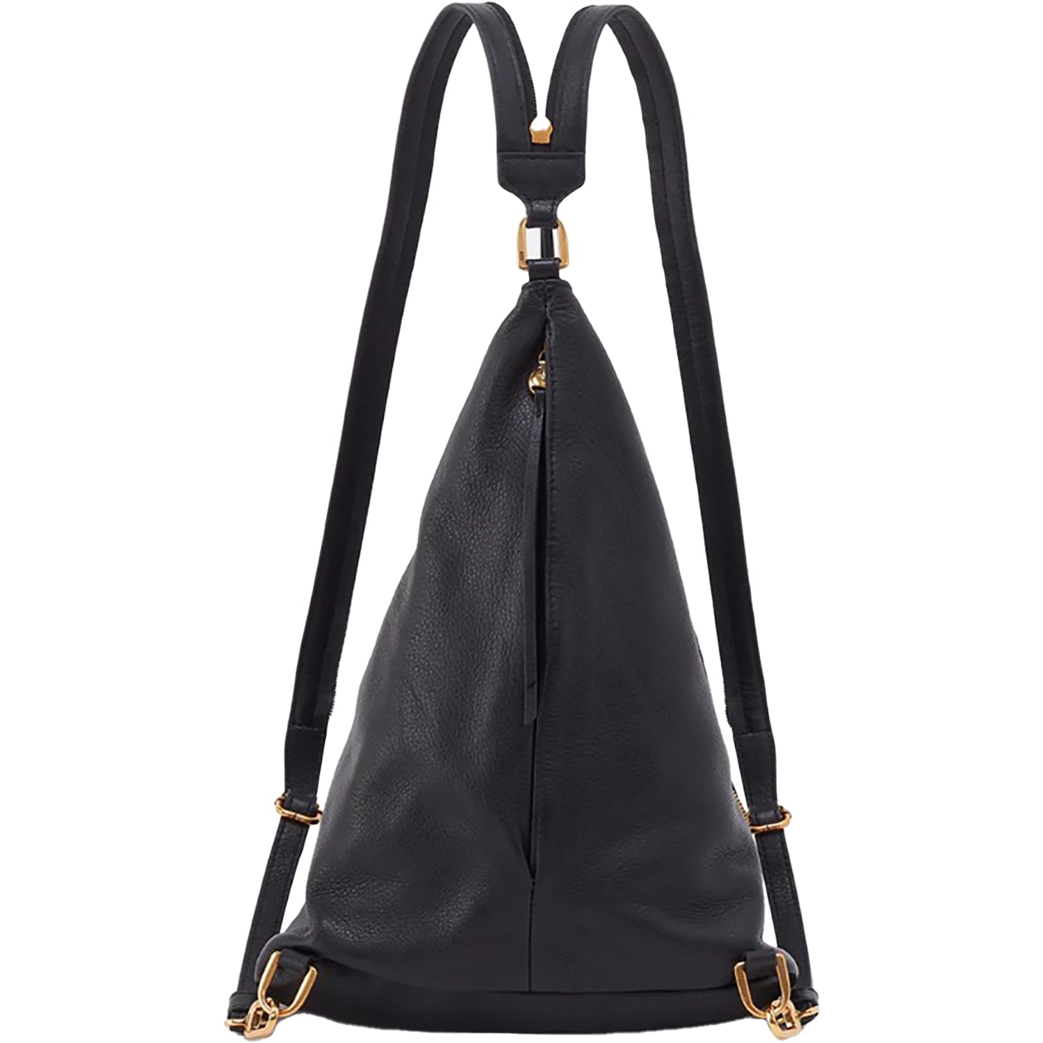 Womens Hobo Hobo International Sway Small Sling Black Pebbled Leather Black