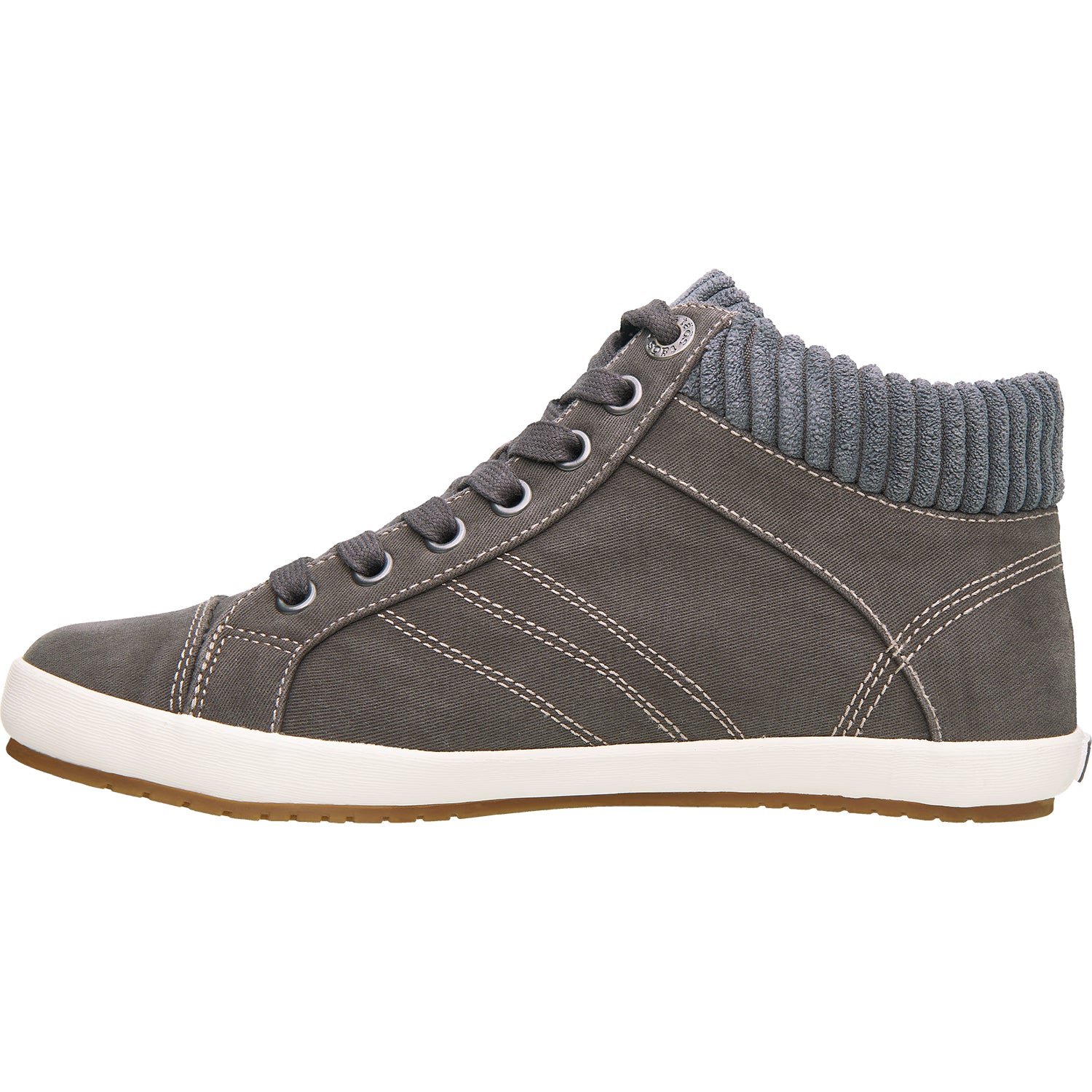 Womens Taos Women's Taos Startup Graphite Distressed Canvas Graphite Distressed Canvas