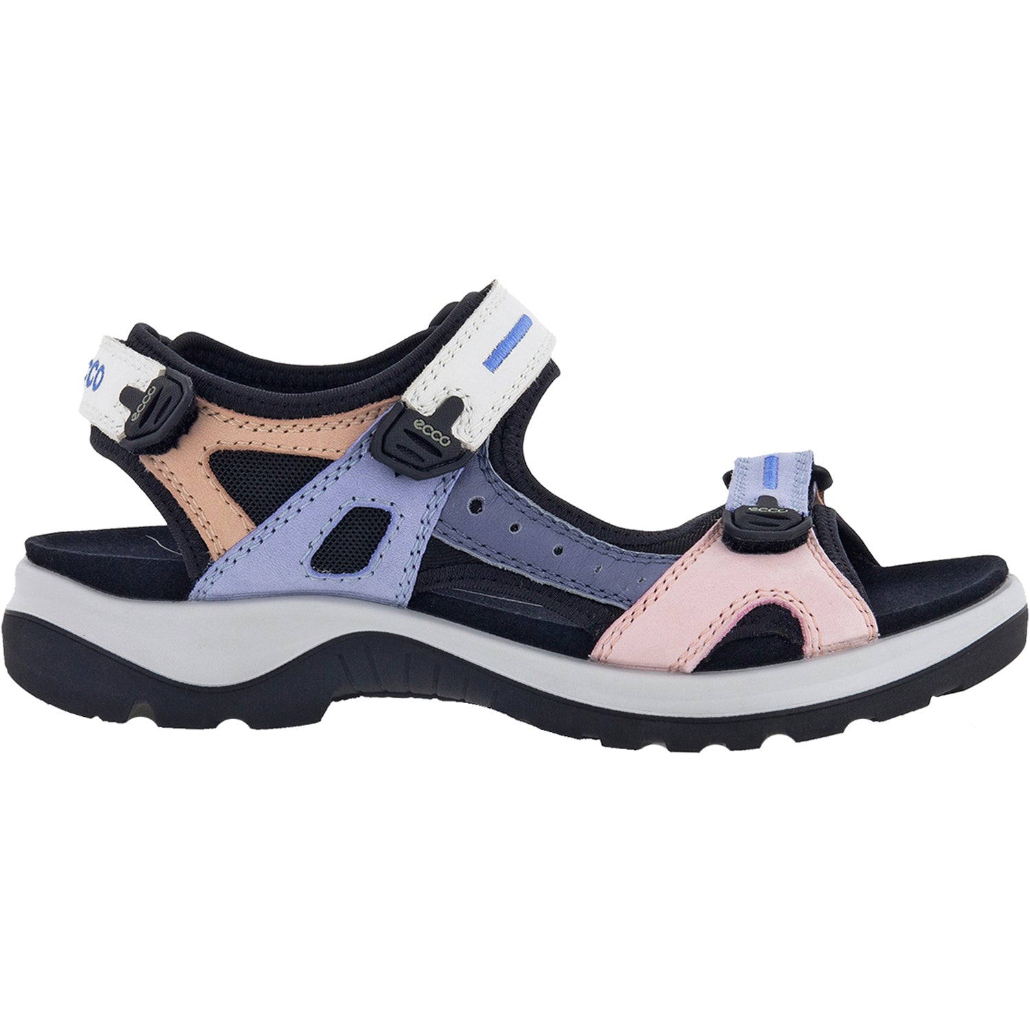 Womens Ecco Women's Ecco Yucatan Multi Color Eventide Nubuck Multi Color Eventide Nubuck