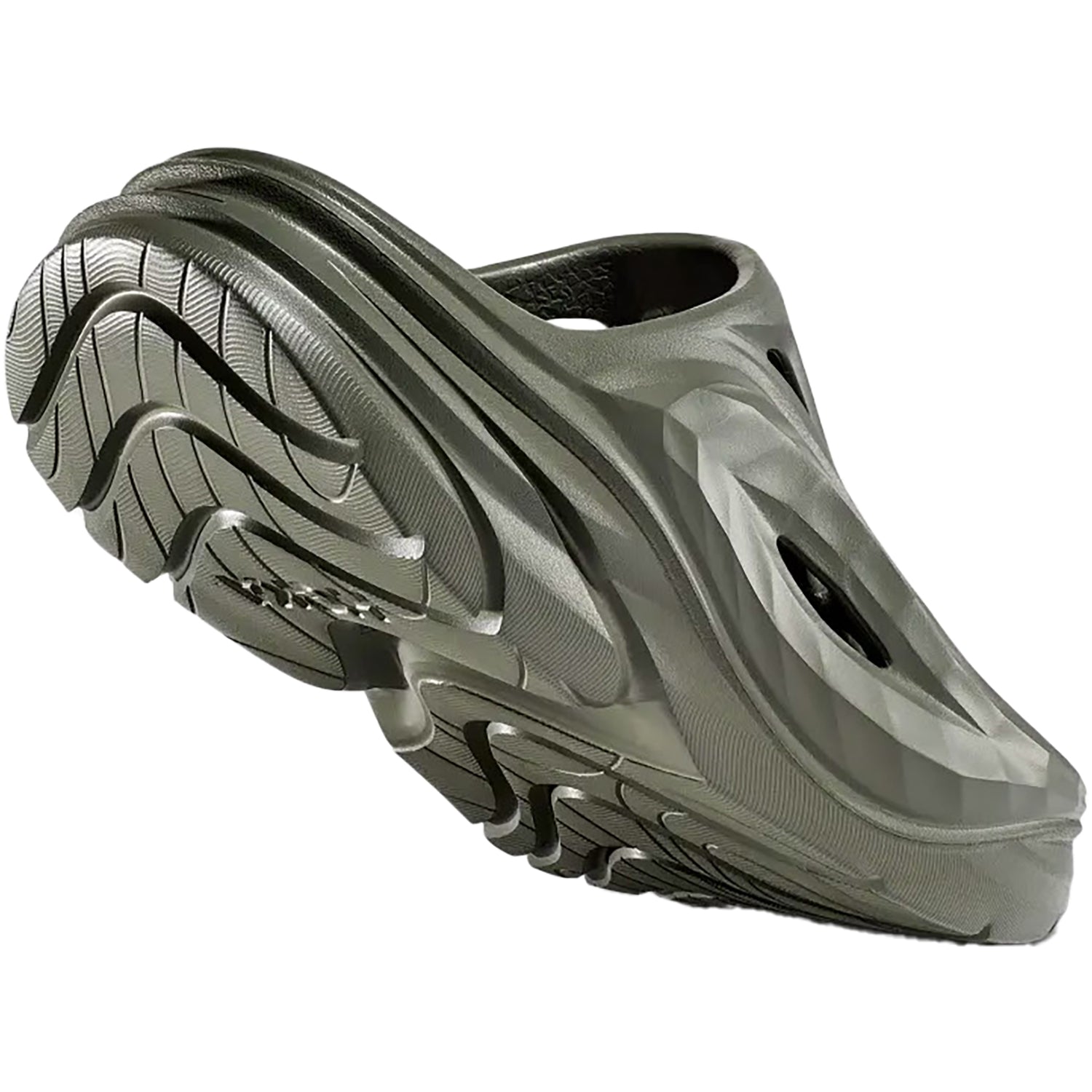 Unisex Hoka one one Unisex Hoka Ora Recovery Mule Slate/Slate Synthetic Slate/Slate Synthetic