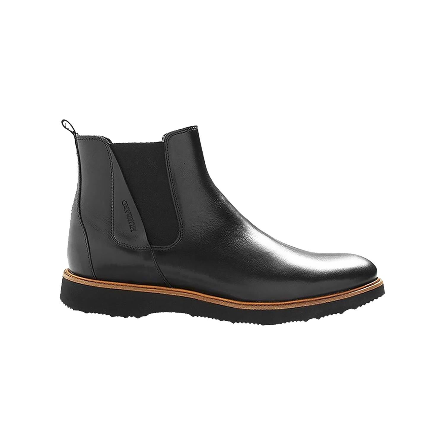 Mens Samuel hubbard Men's Samuel Hubbard 24 Seven Black Leather Black Leather