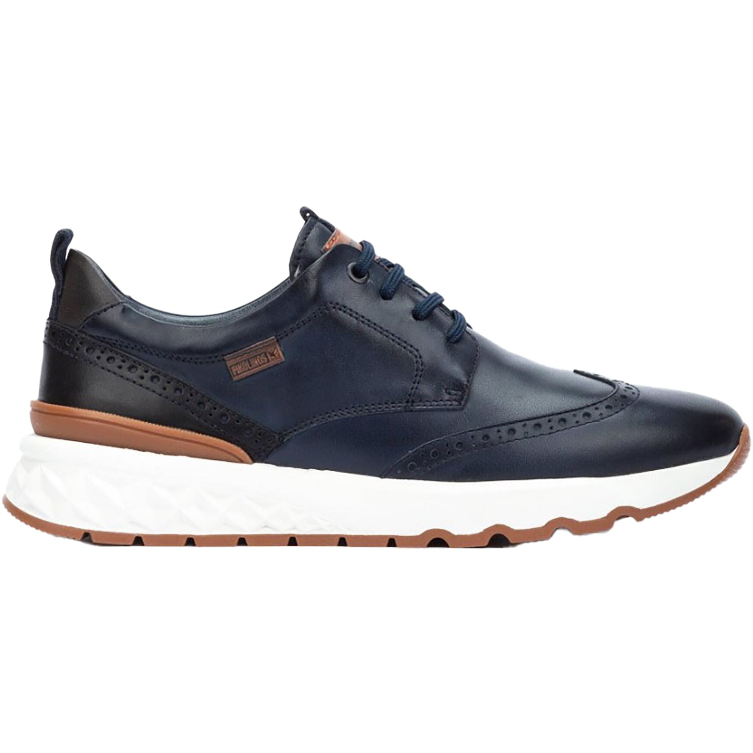 Mens Pikolinos Men's Pikolinos Aranda M8R-4019C1 Blue Leather Blue Leather